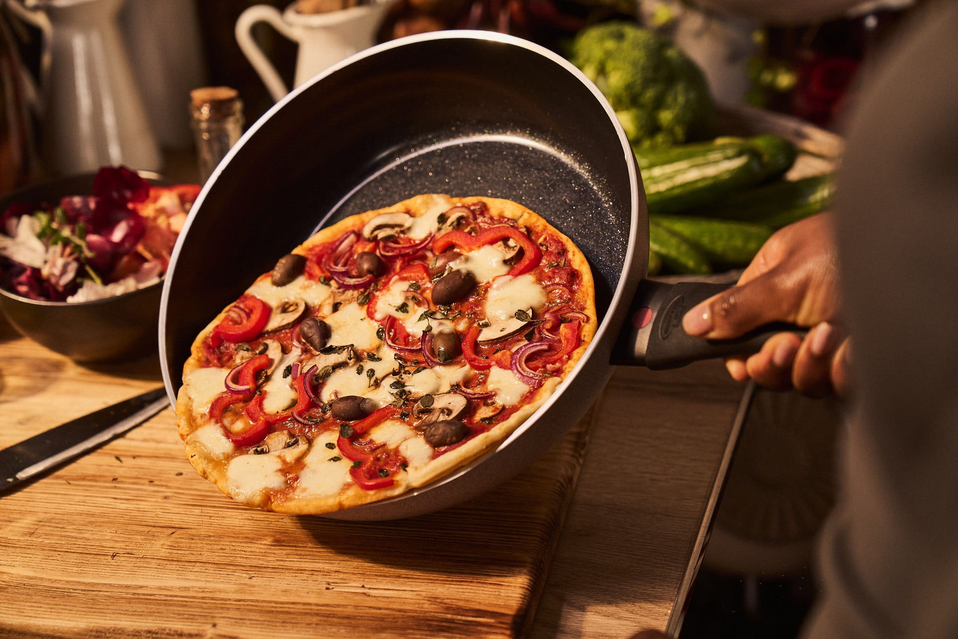 Ballarini Ledro Bratpfanne 32 cm, Aluminium, Keramikbeschichtung