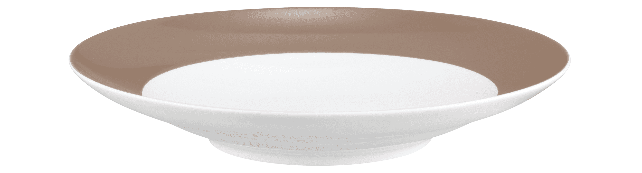 Seltmann Porzellan Liberty cocoa brown Suppenteller rund 23,5 cm