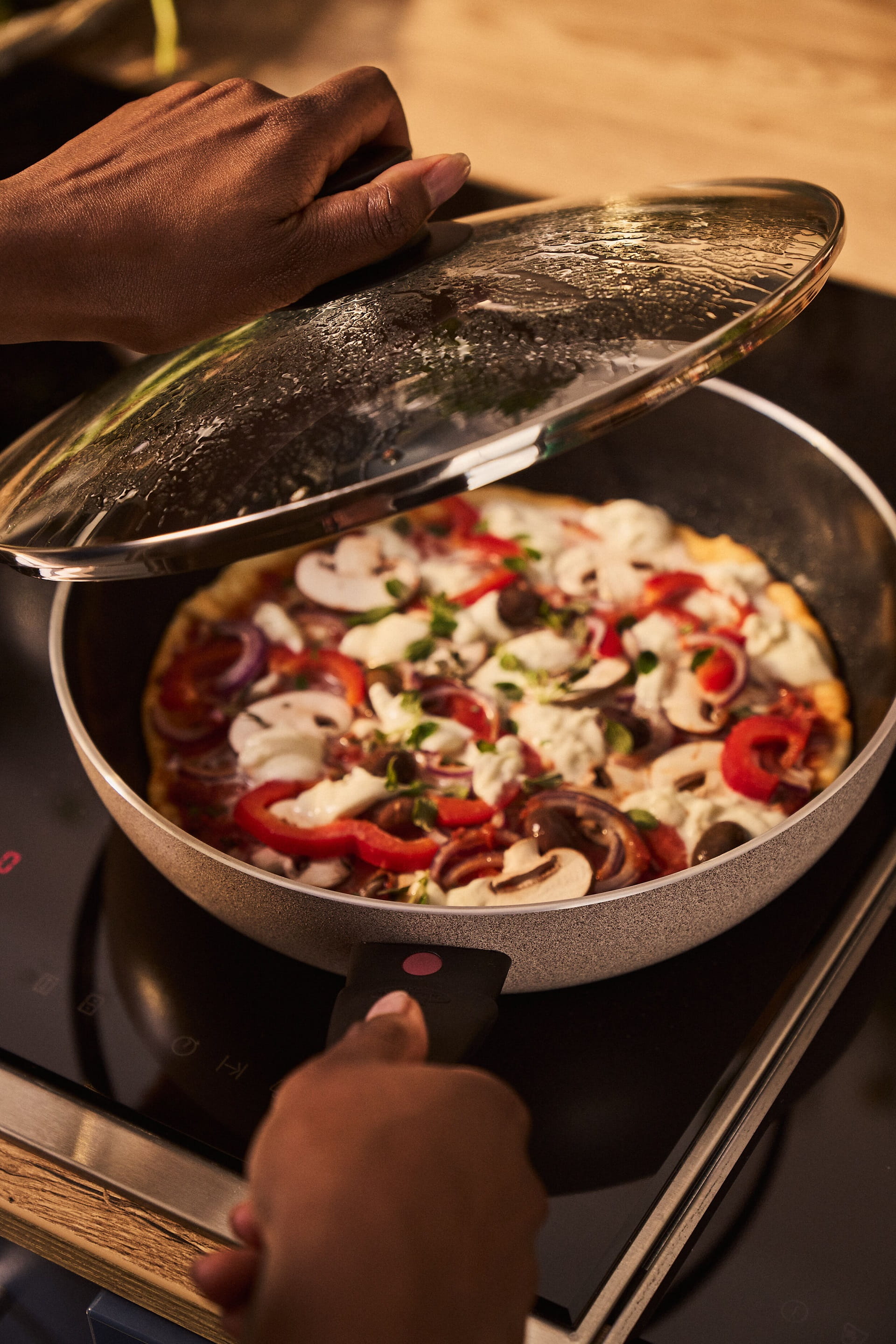 Ballarini Ledro Schmorpfanne 28 cm, Aluminium, Keramikbeschichtung