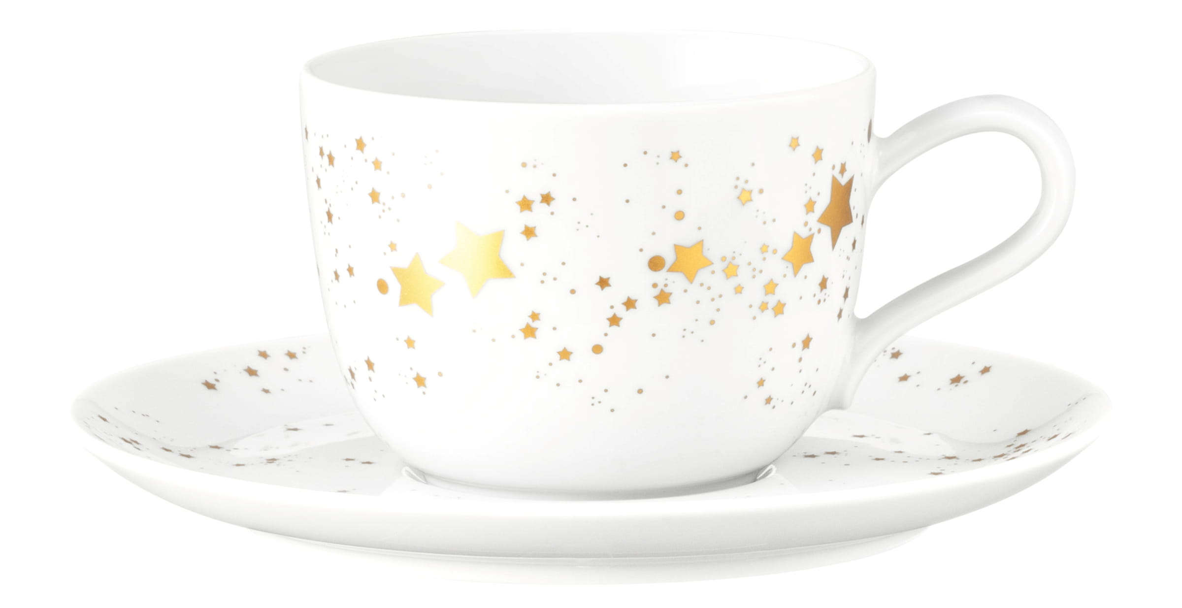 Seltmann Porzellan Liberty Golden Stars Kaffeeobertasse 0,26 l