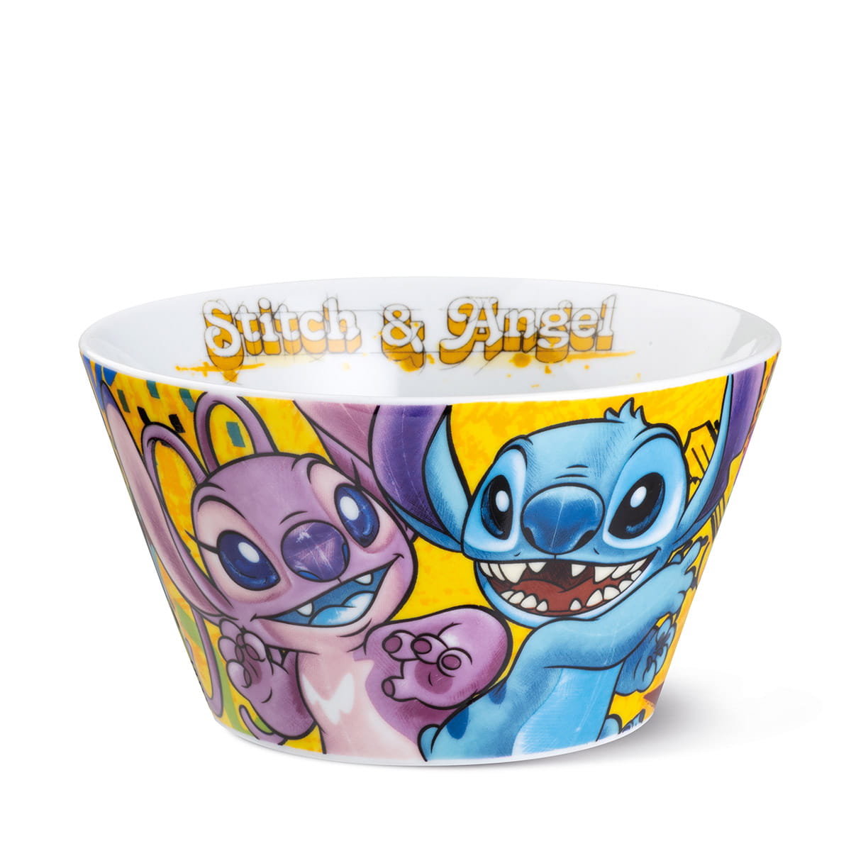 Gilde Disney Porzellan Schüssel "Stitch & Angel"