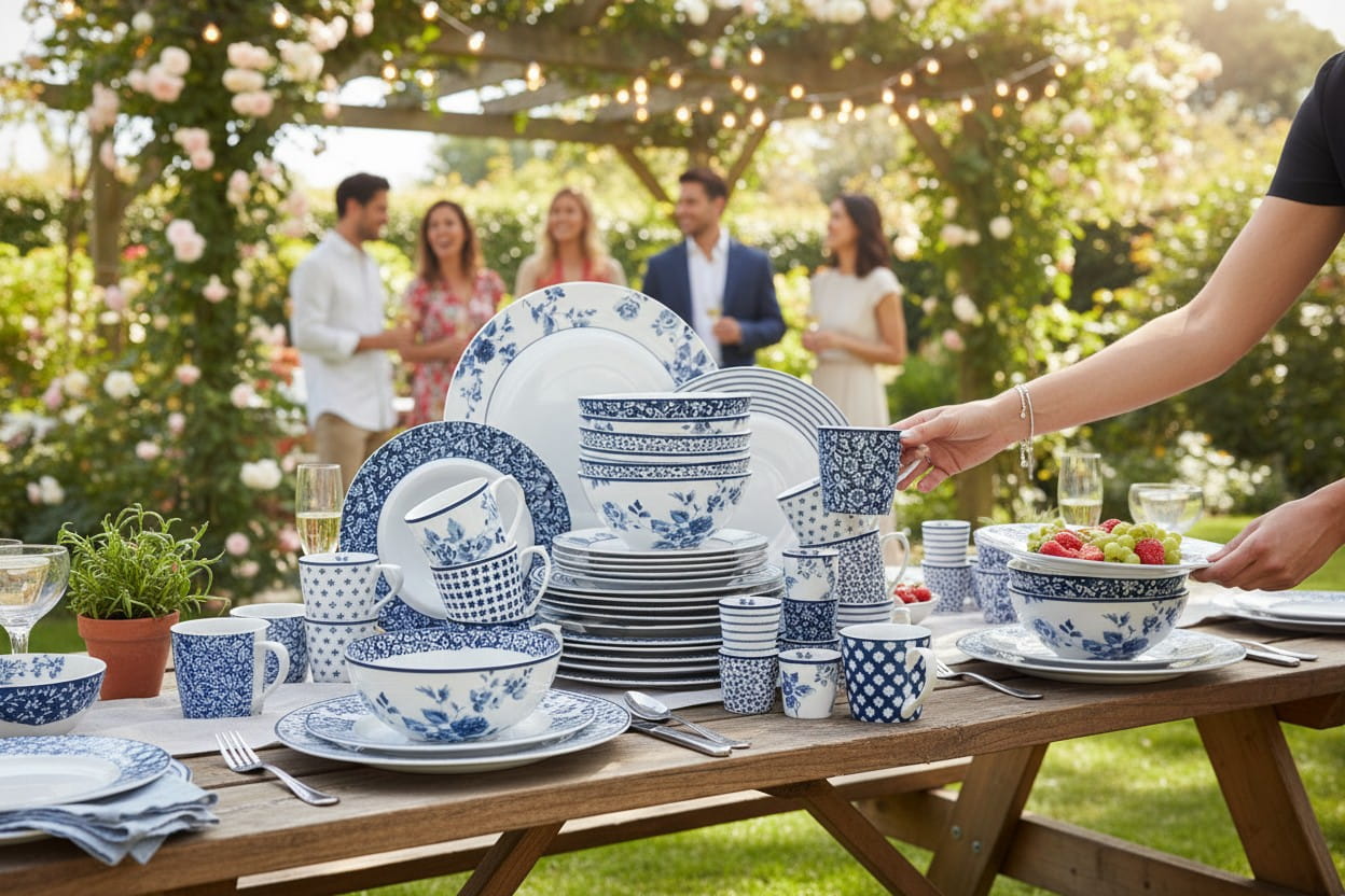 Laura Ashley Blueprint Porzellan Lifestyle