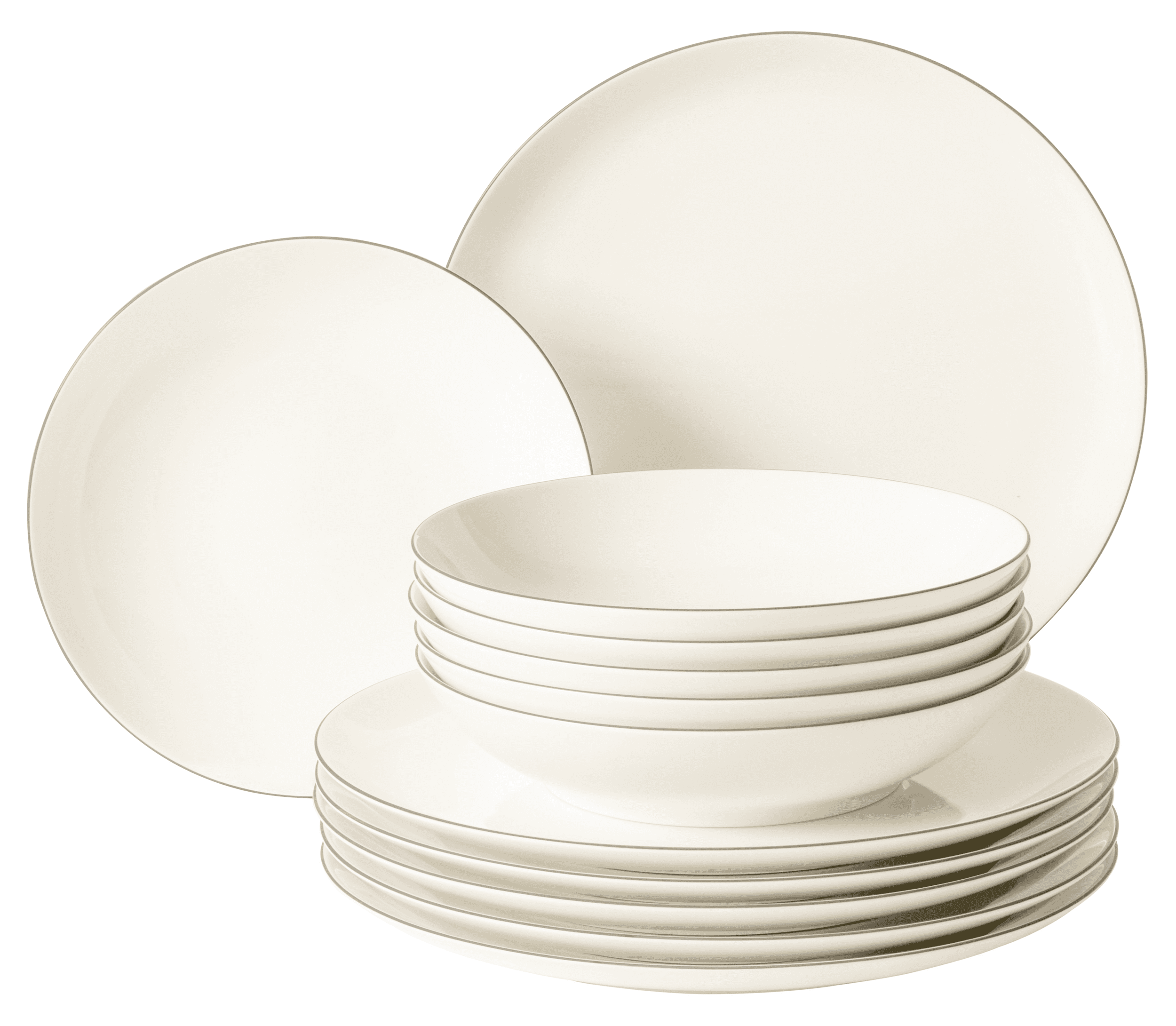 Seltmann Porzellan Savona GreyLine Tafelservice