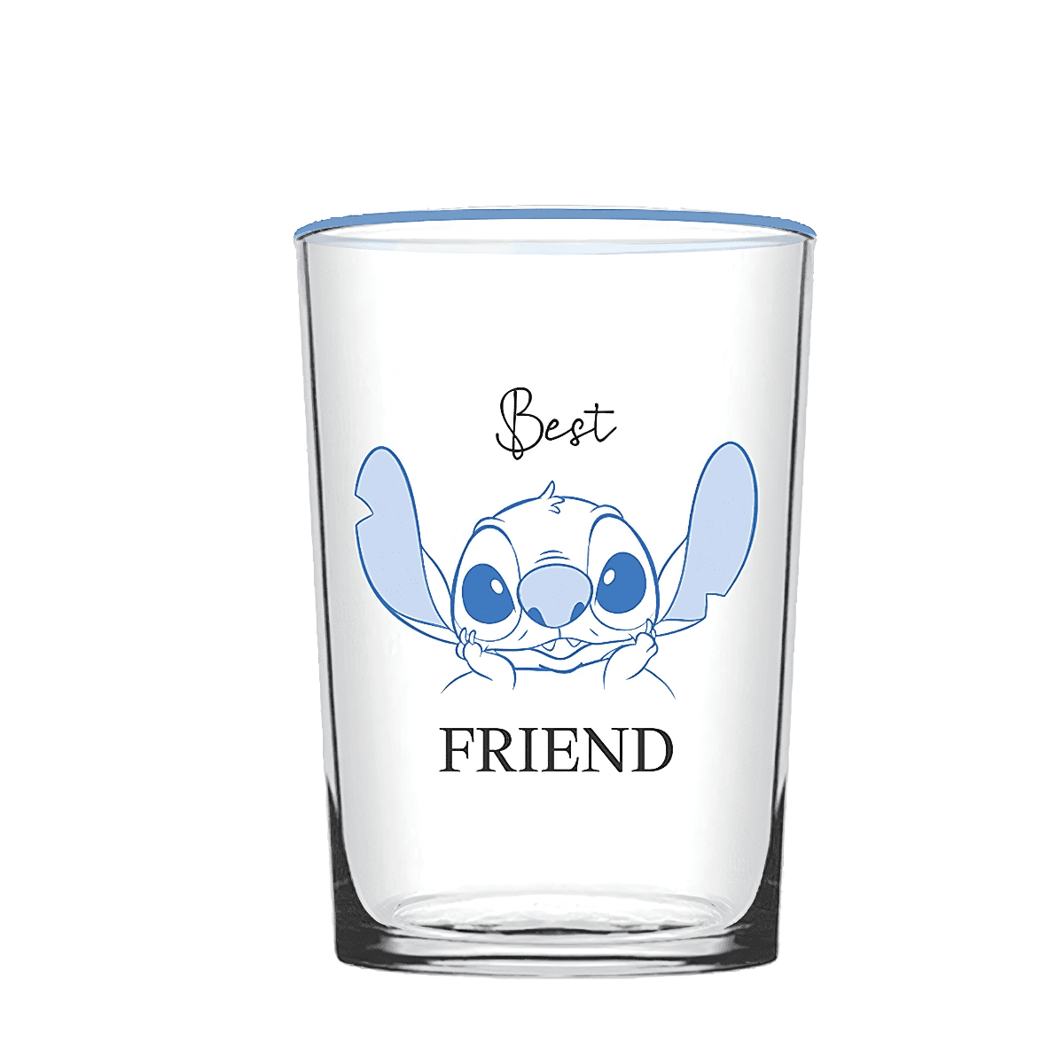 Gilde Disney Trinkglas Stitch - Good Company - Best friend