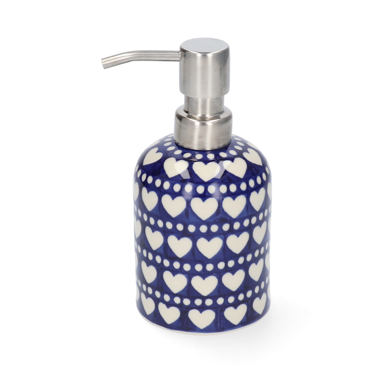 Bunzlau Castle Keramik Seifenspender 300 ml - Blue Valentine