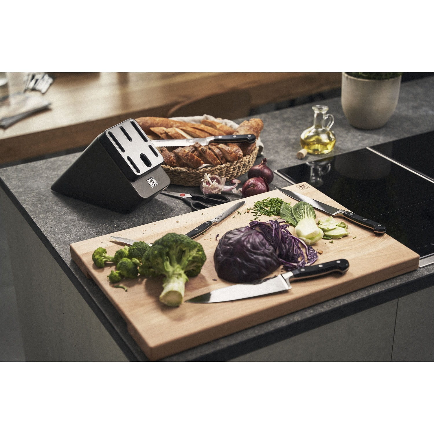 Zwilling Professional S Selbstschärfender Messerblock 7-tlg. - Anthrazit