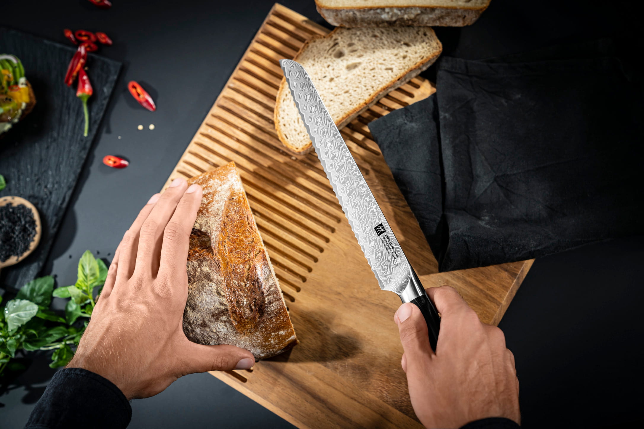 Zwilling Tanrei Brotmesser 23 cm