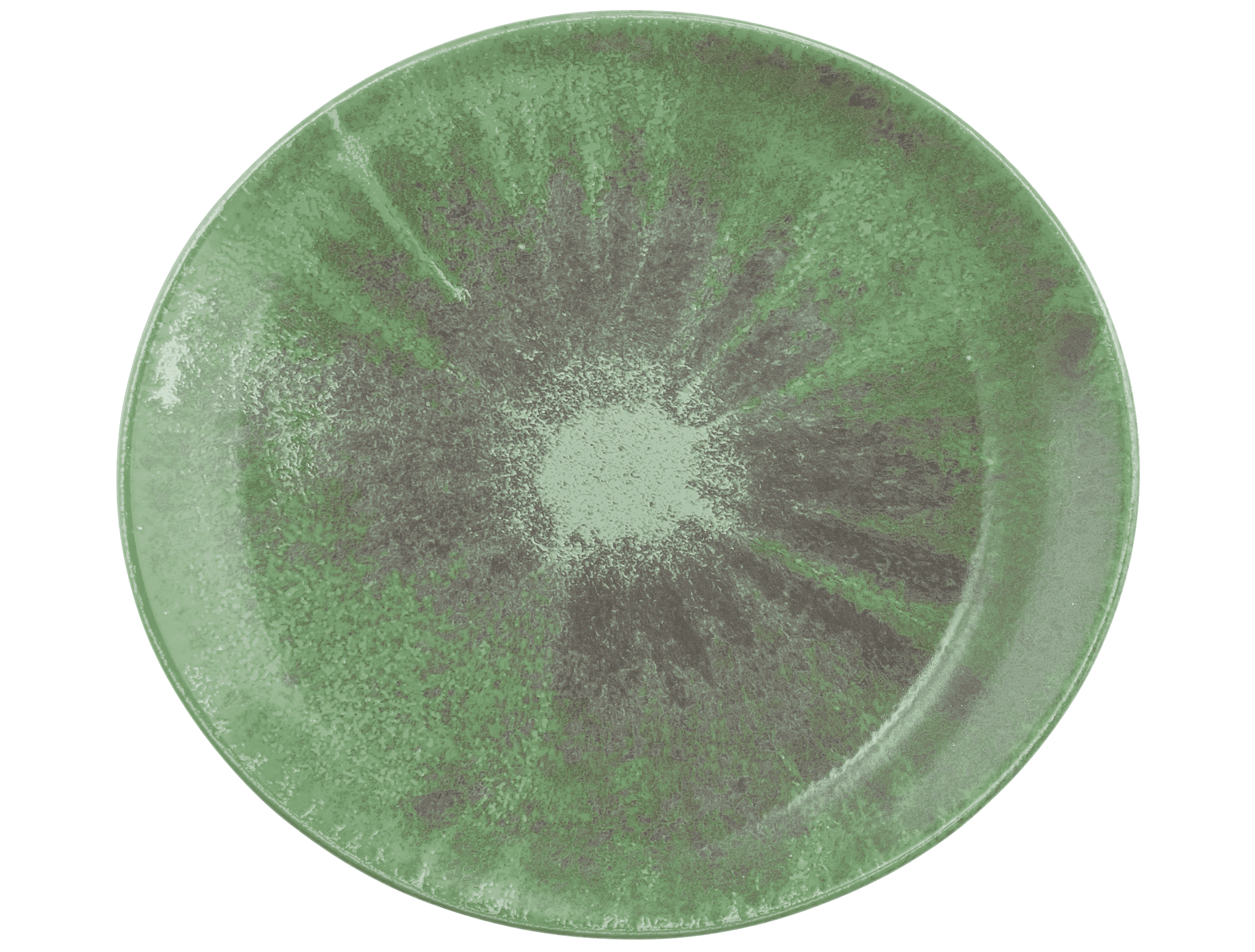 Seltmann Porzellan Modern Life Batik Matcha Speiseteller oval