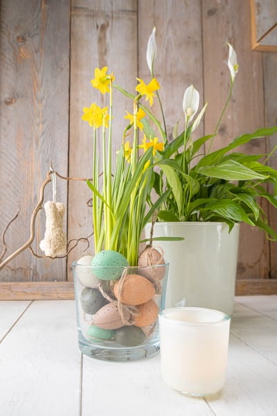 Mars & More Glas Blumentopf Conner Regular cremefarben  Ø 19 cm