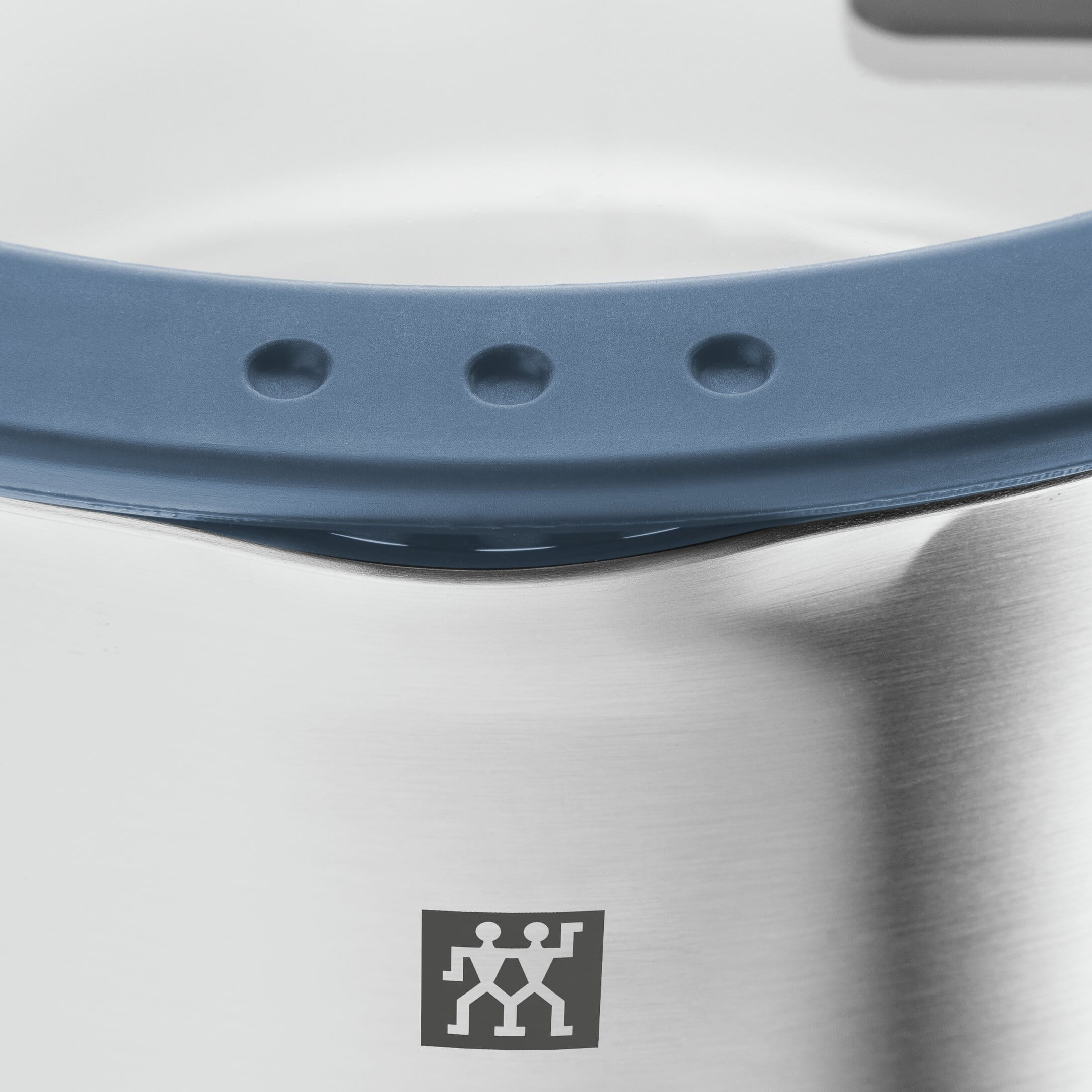 Zwilling Simplify Topfset Edelstahö Taubenblau Detailfoto