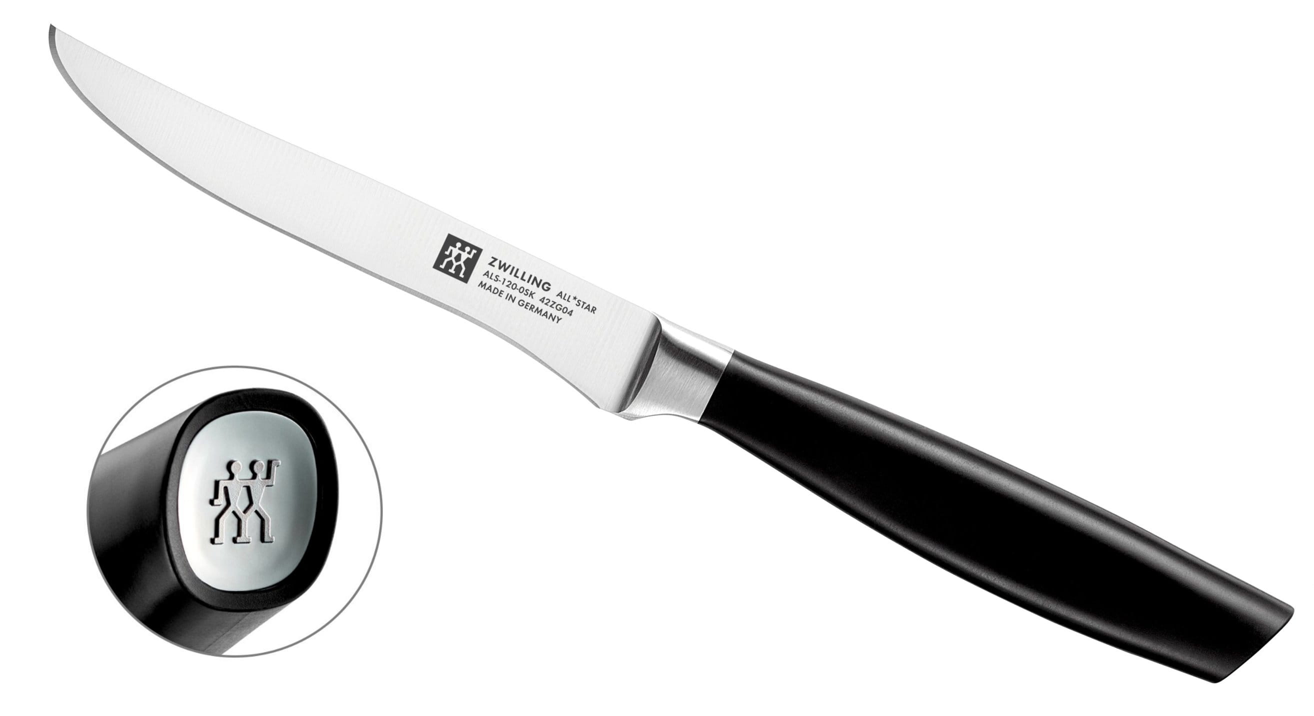 Zwilling All*Star Steakmesser 12 cm, Silber