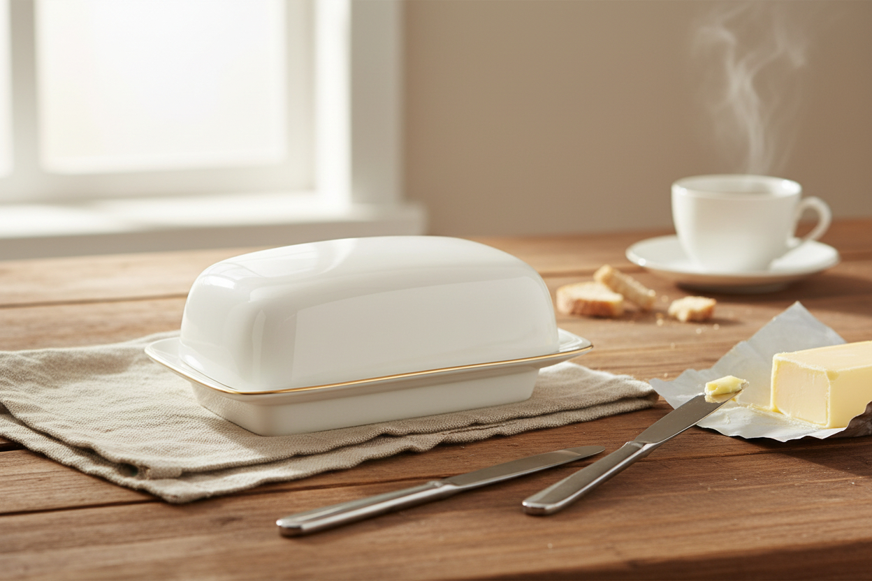 Seltmann Porzellan Savona Oro Butterdose