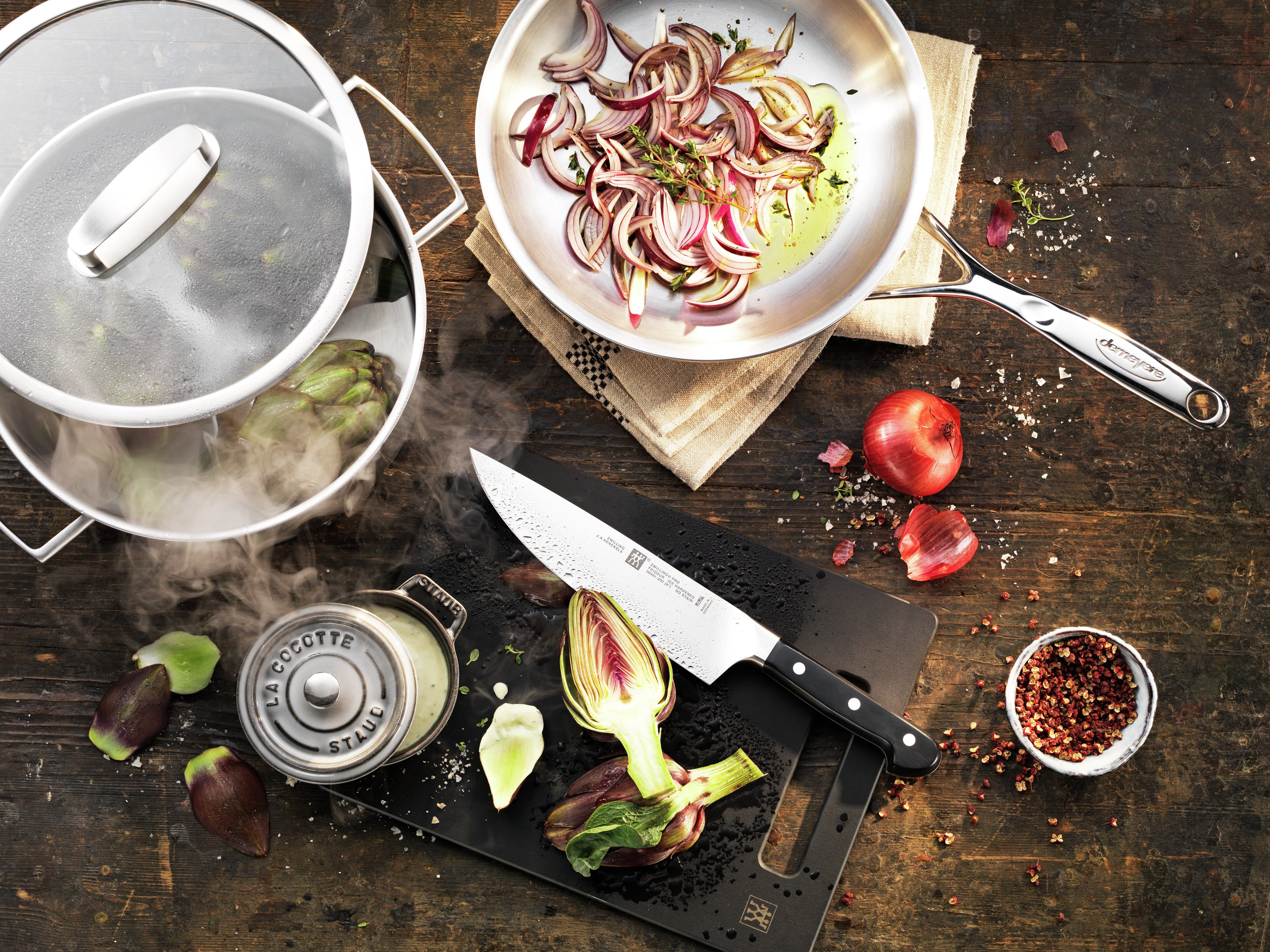 Zwilling Demeyere Proline Bratpfanne Lifestyle