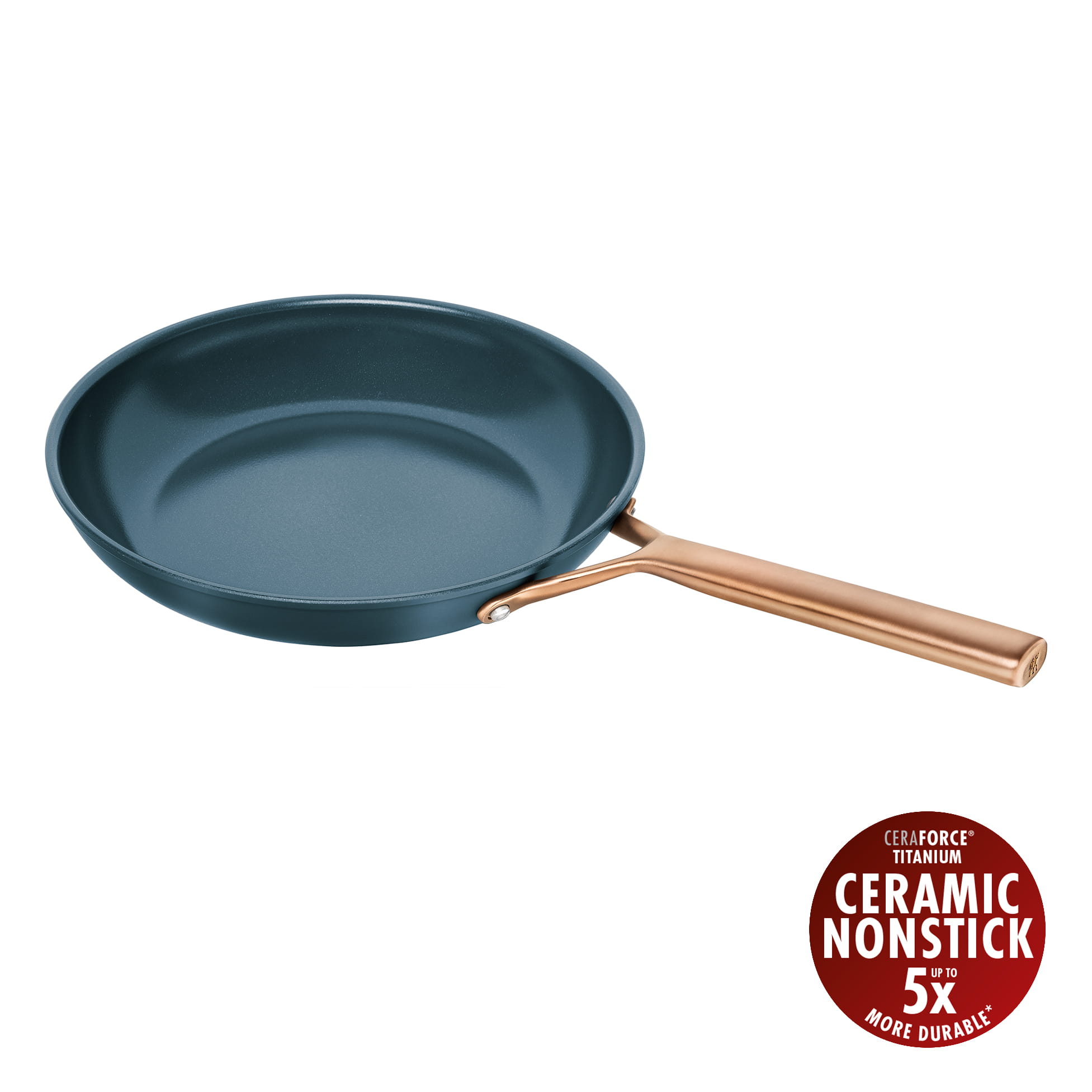 ZWILLING Milano Bratpfanne, 28 cm | Blau | Aluminium | Ceramic Titanium
