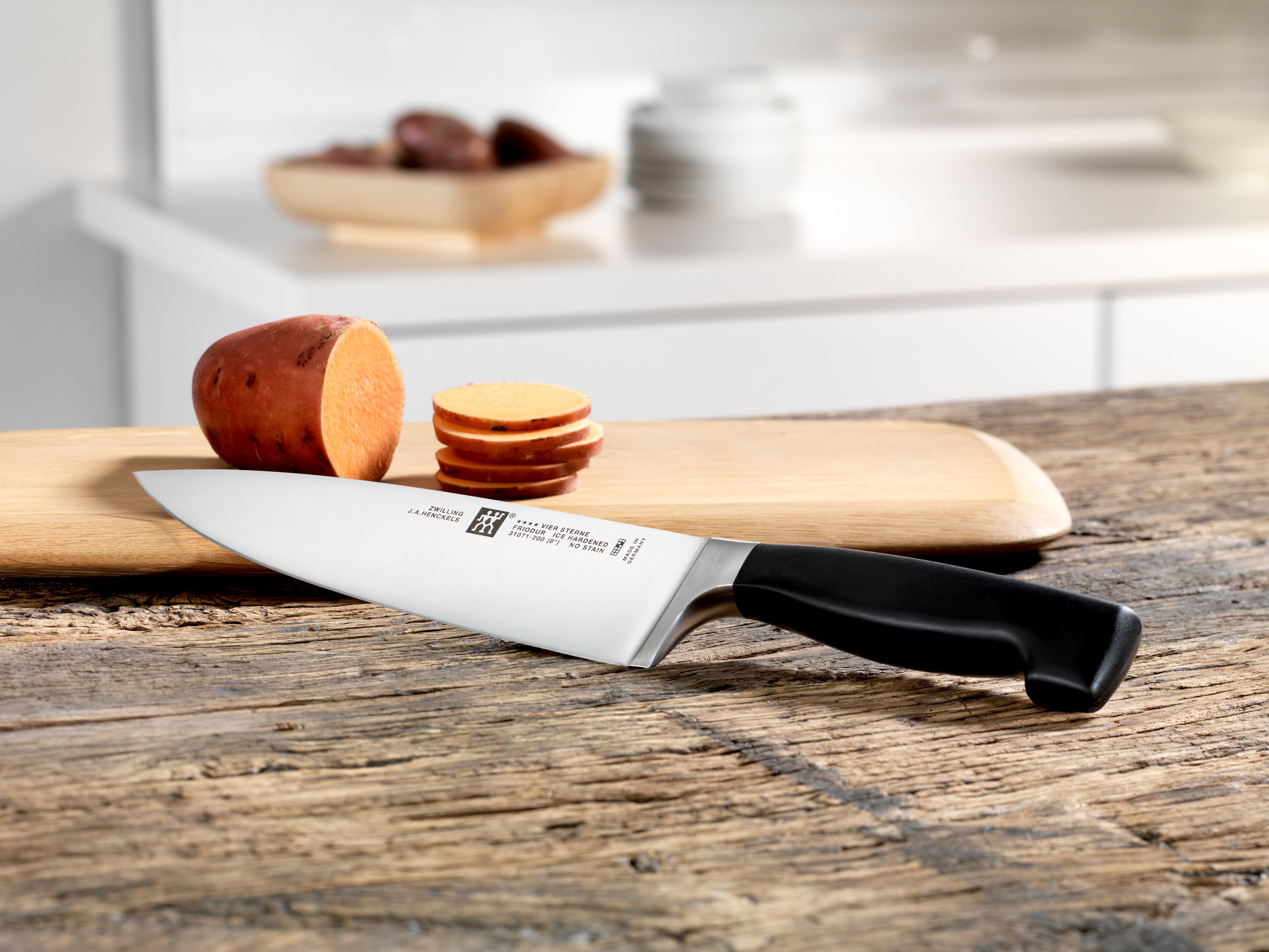 Zwilling Vier Sterne Messerset 3tlg Spick-, Fleisch- & Kochmesser