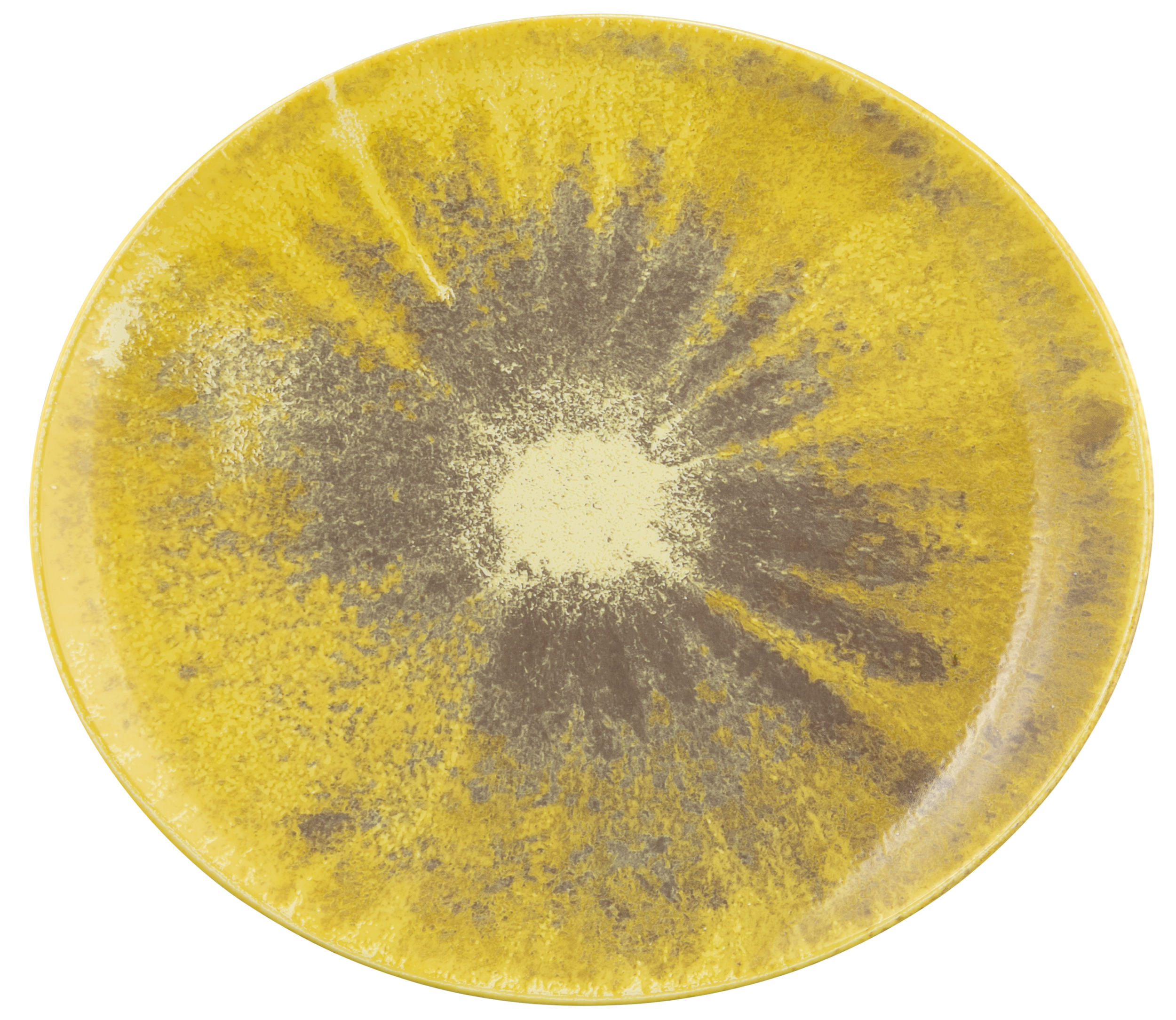 Seltmann Porzellan Modern Life Batik Kurkuma Platzteller oval 5235 34 cm