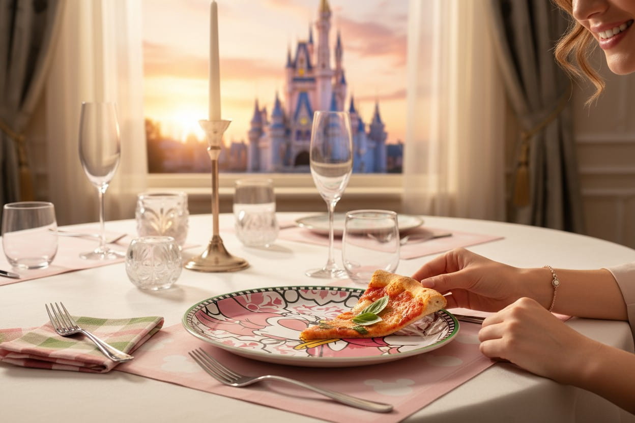 Gilde Disney Porzellan Pizzateller "Daisy" forever & ever - Ø 31 cm
