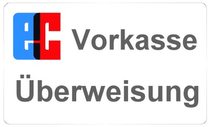 Überweisung / Vorkasse