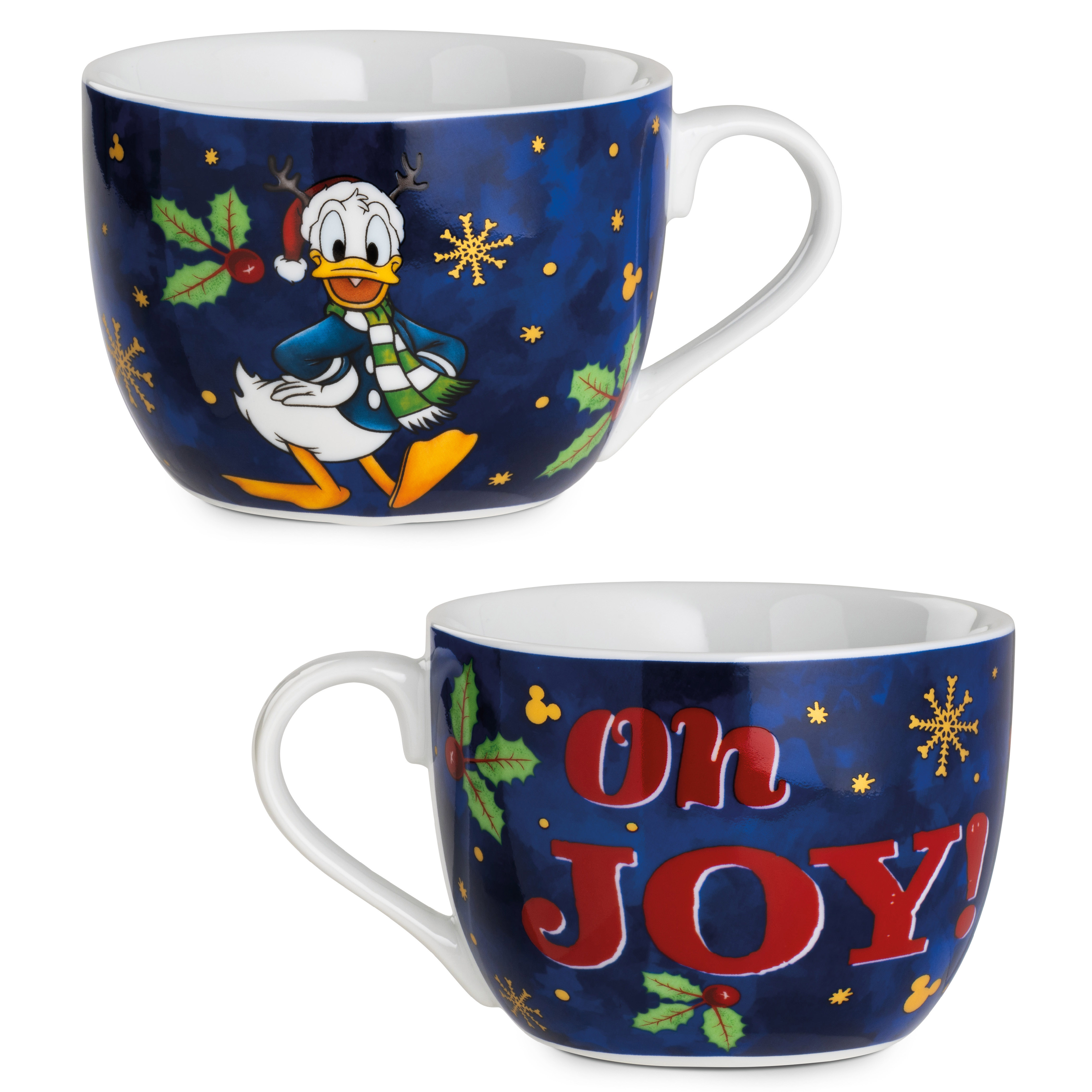 Gilde Disney Cappucinotasse Donald Duck - Winter Magic - 520ml Kopie