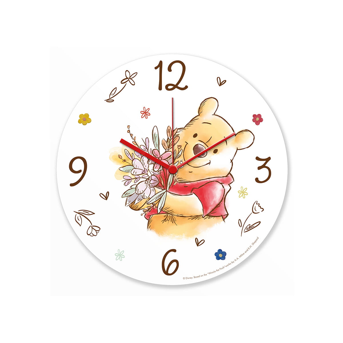 Gilde Disney Wanduhr rund „Winnie Pooh“ 35cm