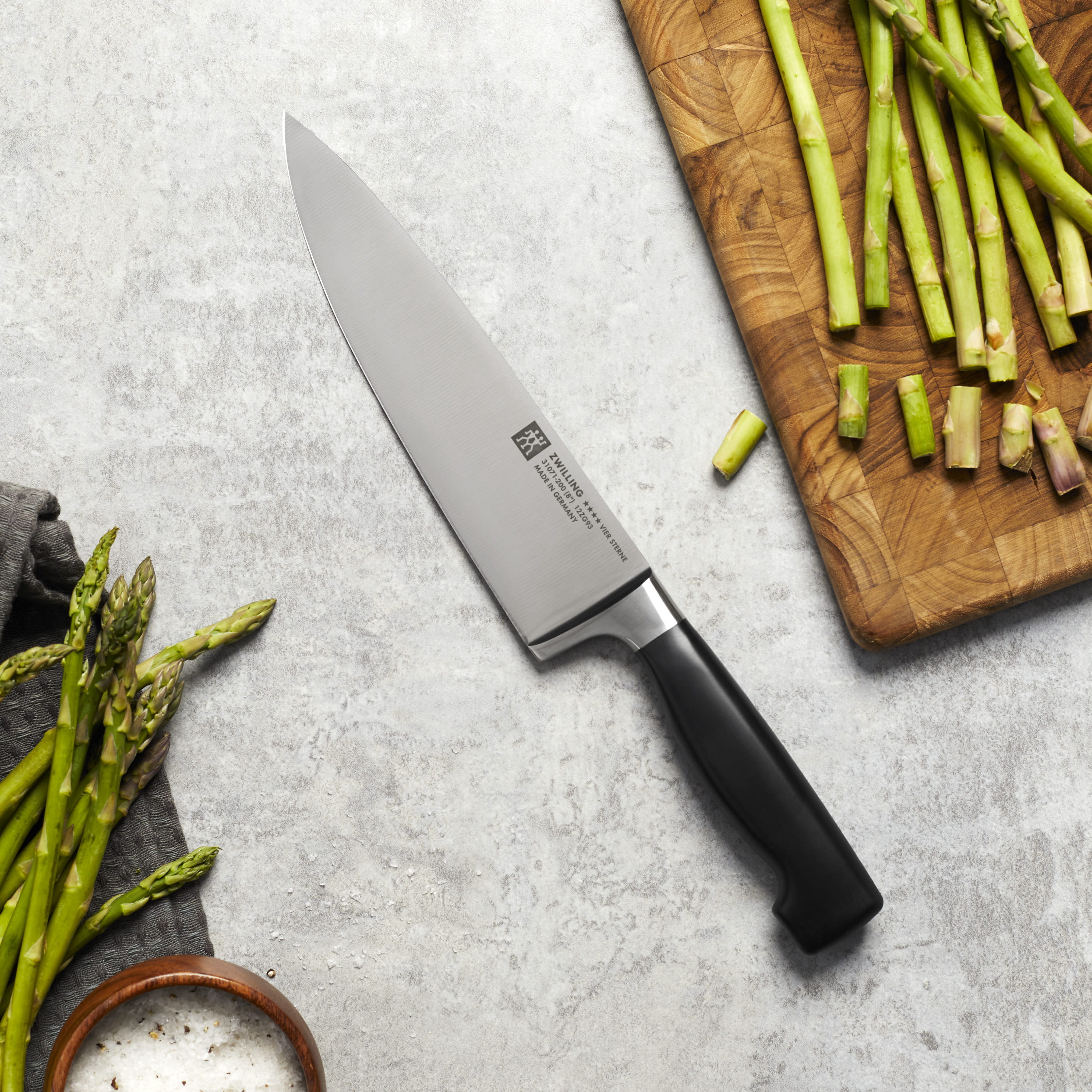 Zwilling Vier Sterne Messerset 2 tlg Spick- & Kochmesser