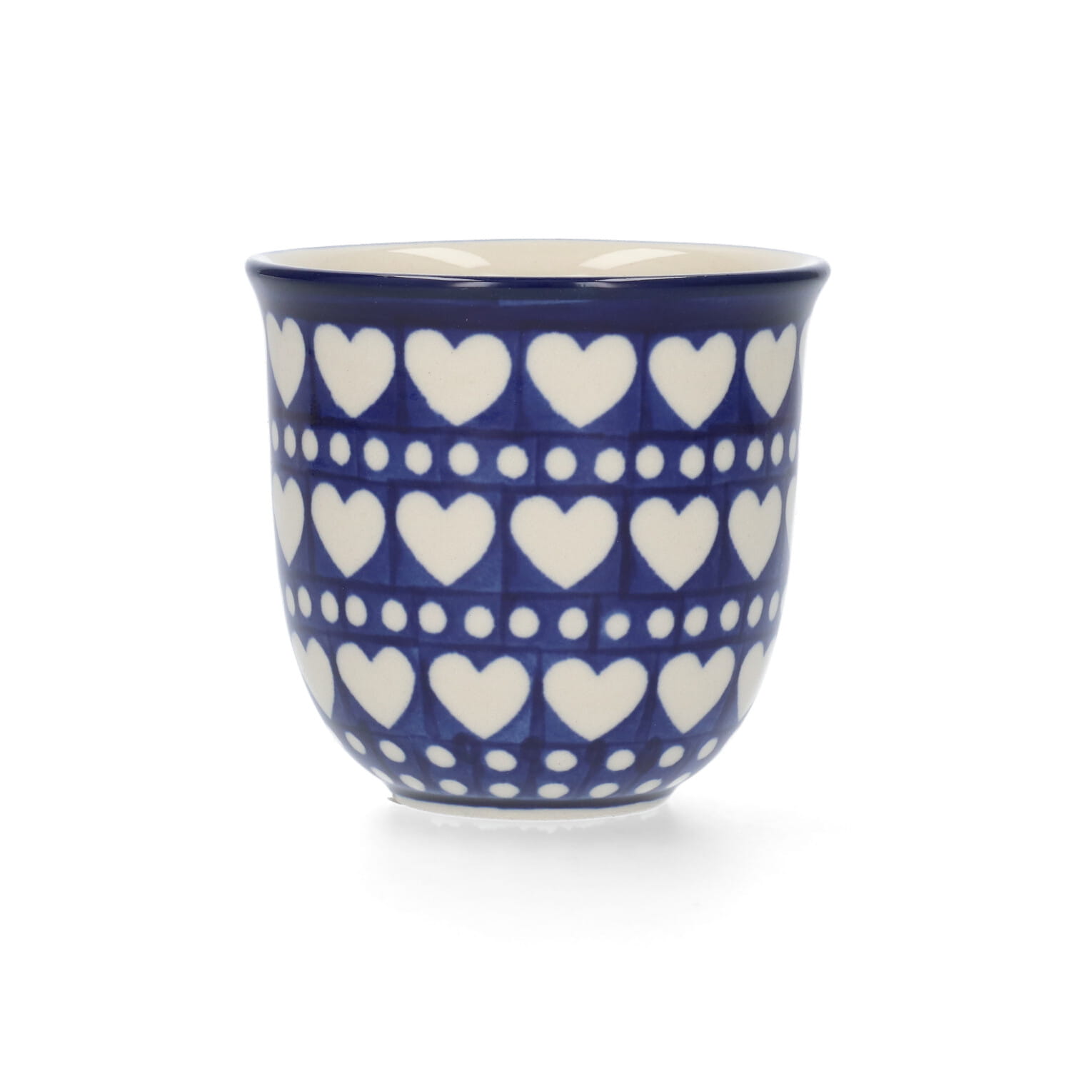 Bunzlau Castle Keramik Becher Tulip 200 ml - Blue Valentine