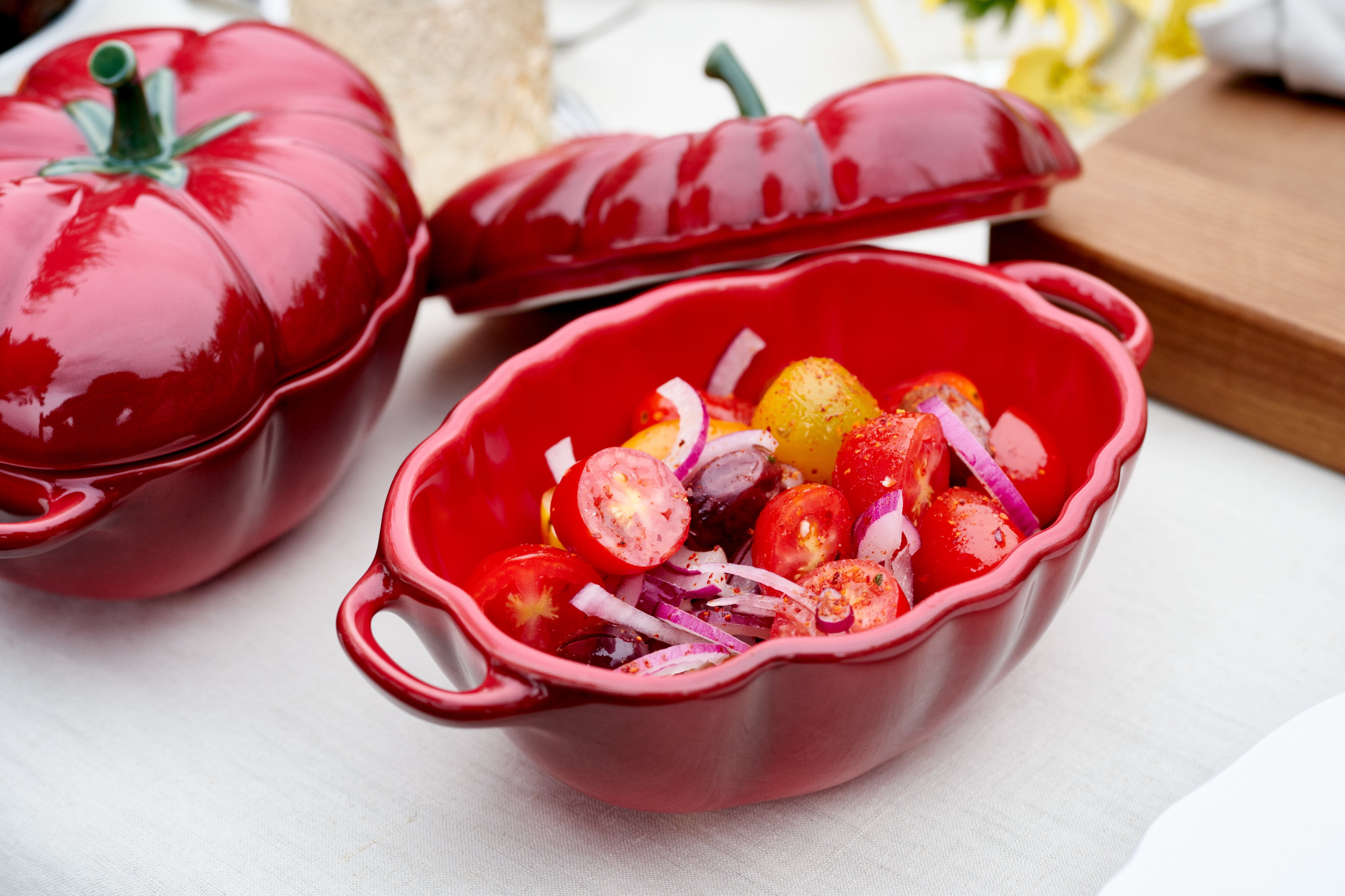 Staub France Keramik Tomaten Cocotte