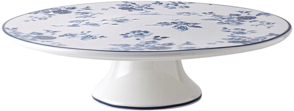 Laura Ashley Blueprint Porzellan Tortenständer 30 cm China Rose