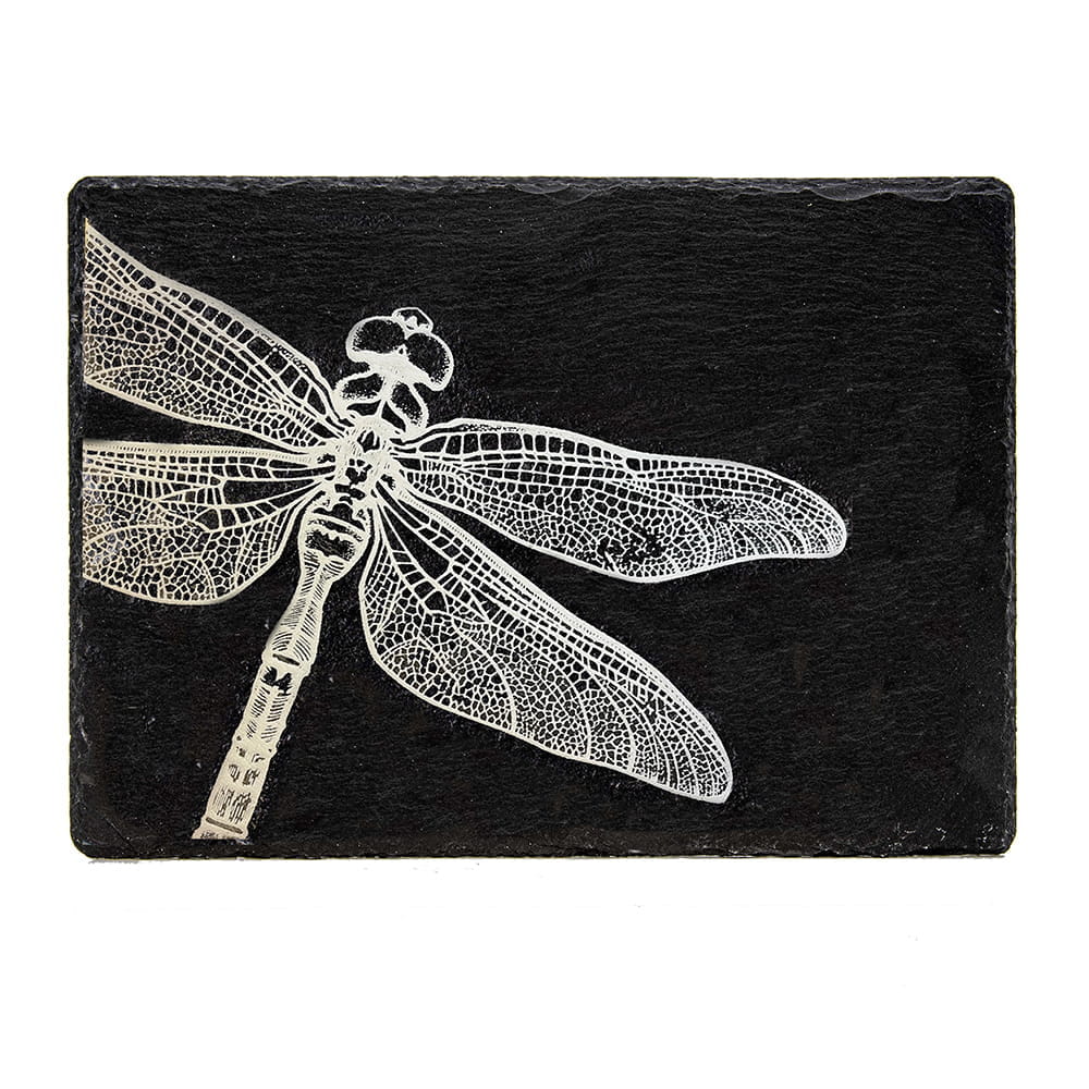 Scottish Schiefer Käsebrett - Libelle 35 x 25 cm