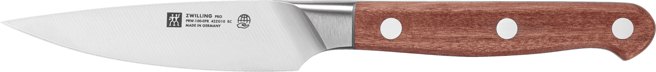 ZWILLING Pro Wood Spick & Garniermesser 10 cm Kotibeholz