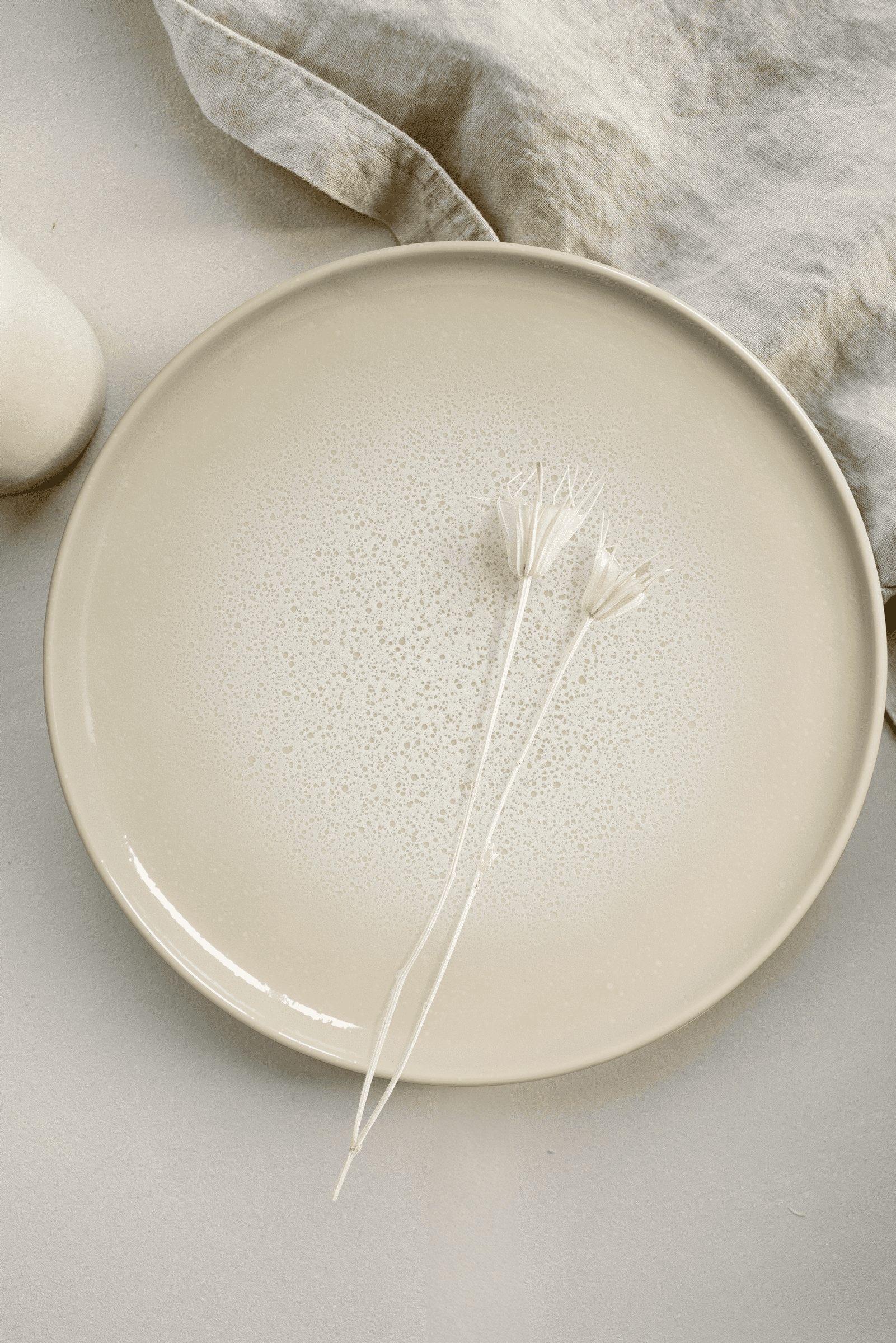 Seltmann Porzellan Sento Home Aura cream Speiseteller rund 27 cm