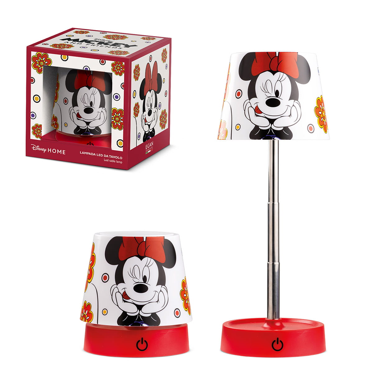 Gilde Disney Tischleuchte (LED) rund „Minnie“