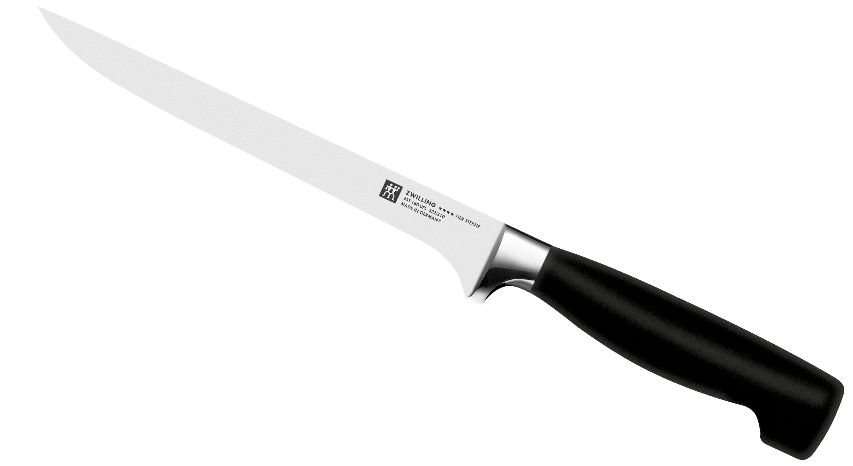 Zwilling Vier Sterne Filiermesser 180 mm Lifestylefoto