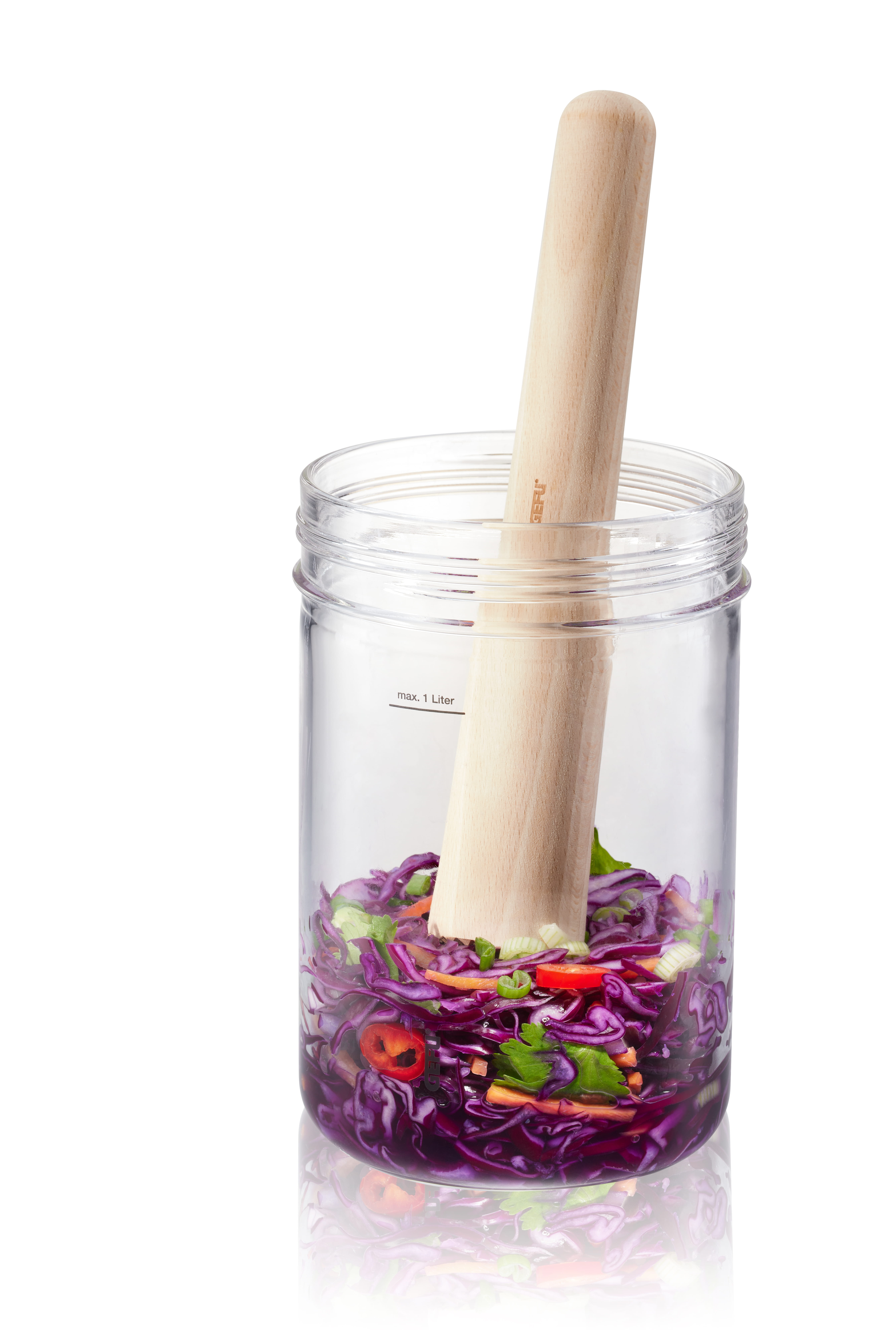 GEFU Fermentierglas NATIVO, 1 l