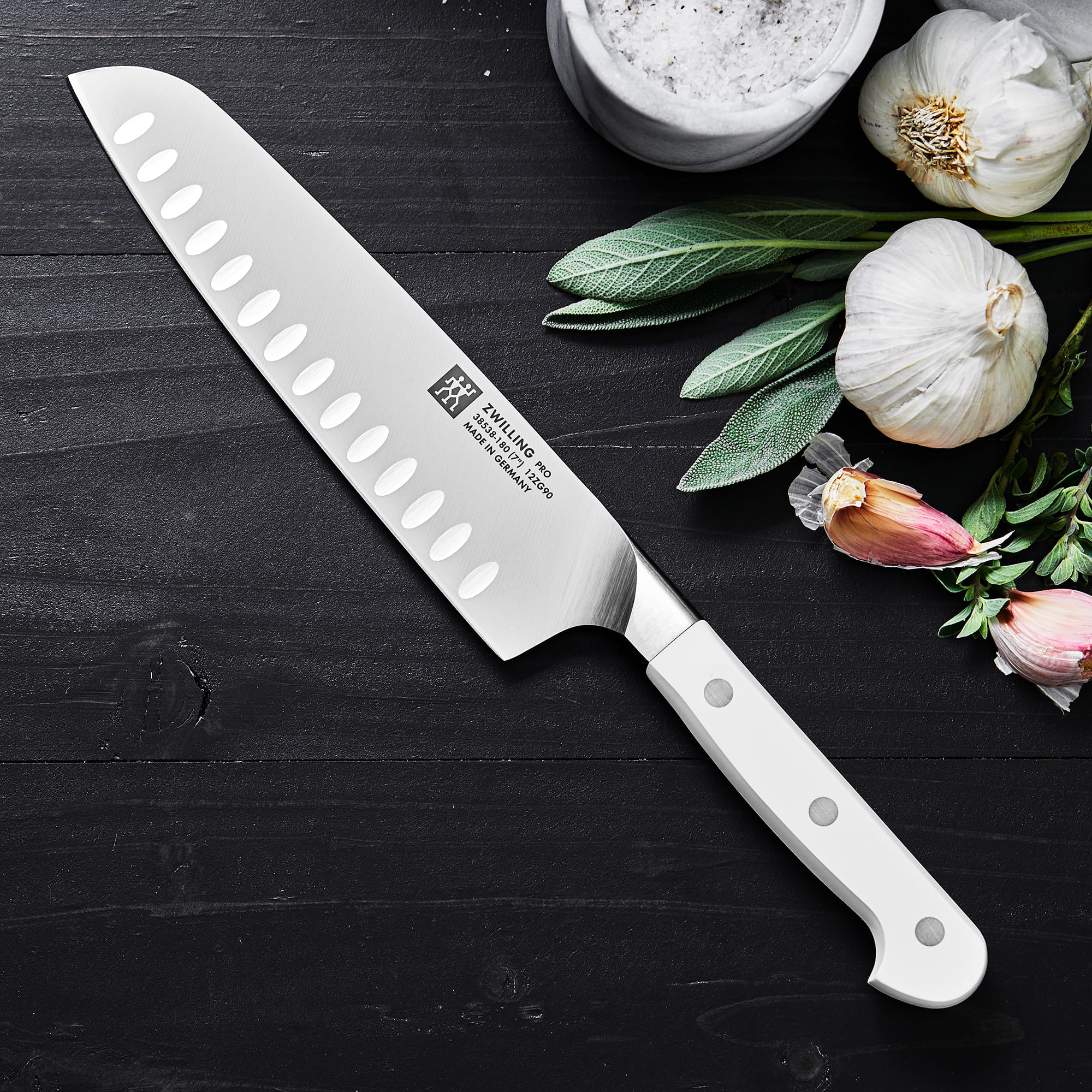 Zwilling Pro le blanc Santokumesser 180 mm