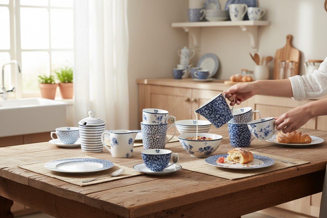 Laura Ashley Blueprint Porzellan Lifestyle