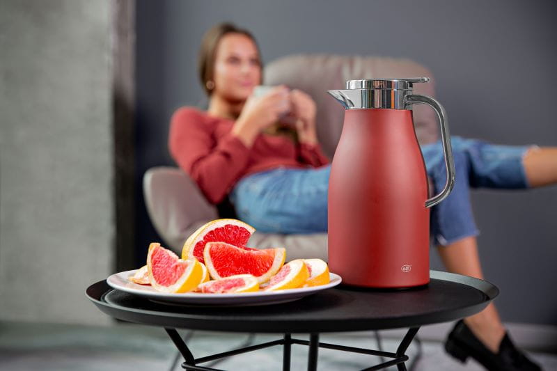 alfi Isolierkanne Skyline mediterran red 1,0l