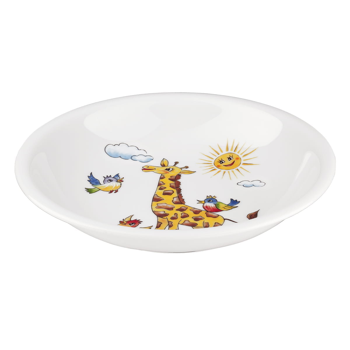Seltmann Porzellan Compact Bunte Tierwelt Suppenteller 20 cm Fahne