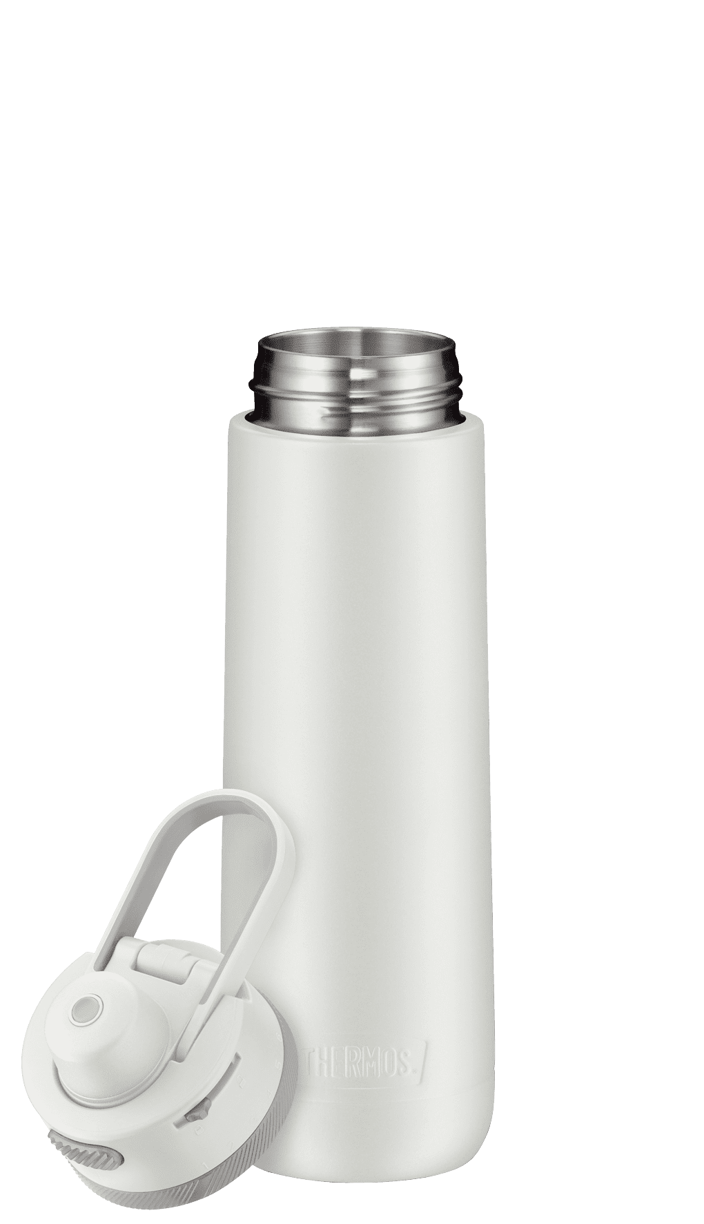 Thermos Isolierflasche GUARDIAN Bottle Schneeweiß matt 0,70l