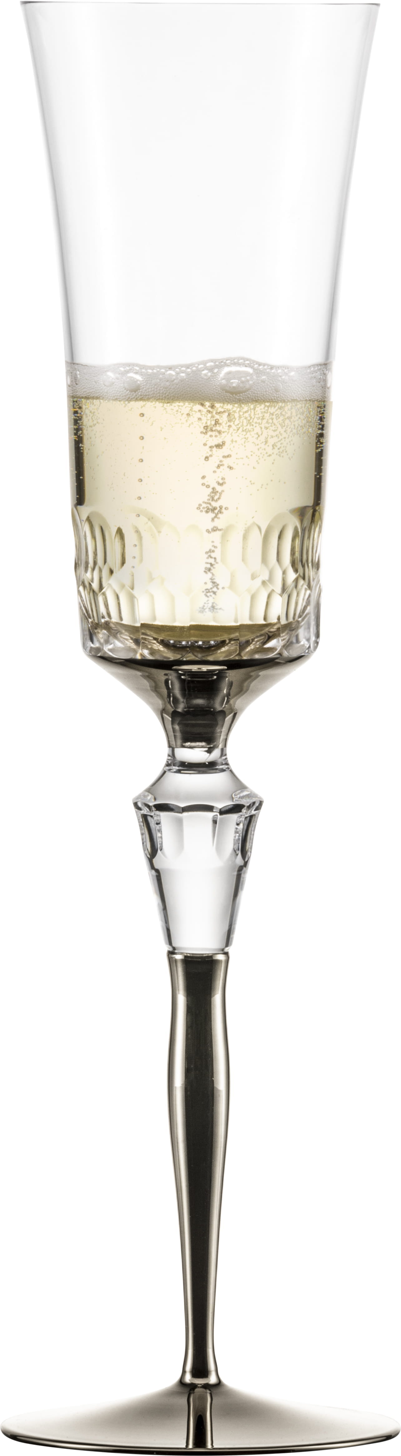 Eisch Glas Champagner Exklusiv 2 Champagnergläser 596/75 Platin im Geschenkkarton
