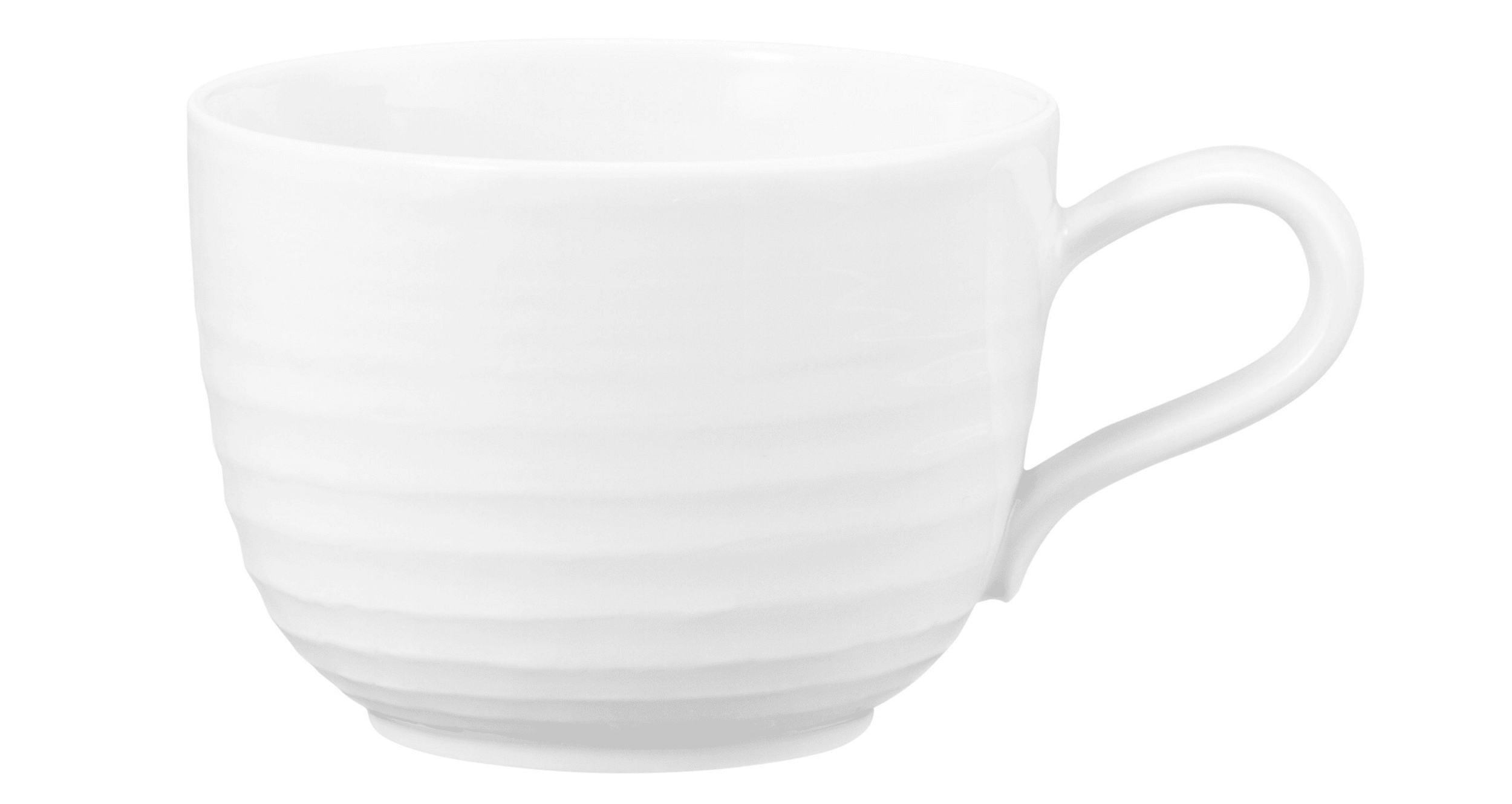 Seltmann Porzellan Terra Weiß Kaffeeobertasse 0,26 l