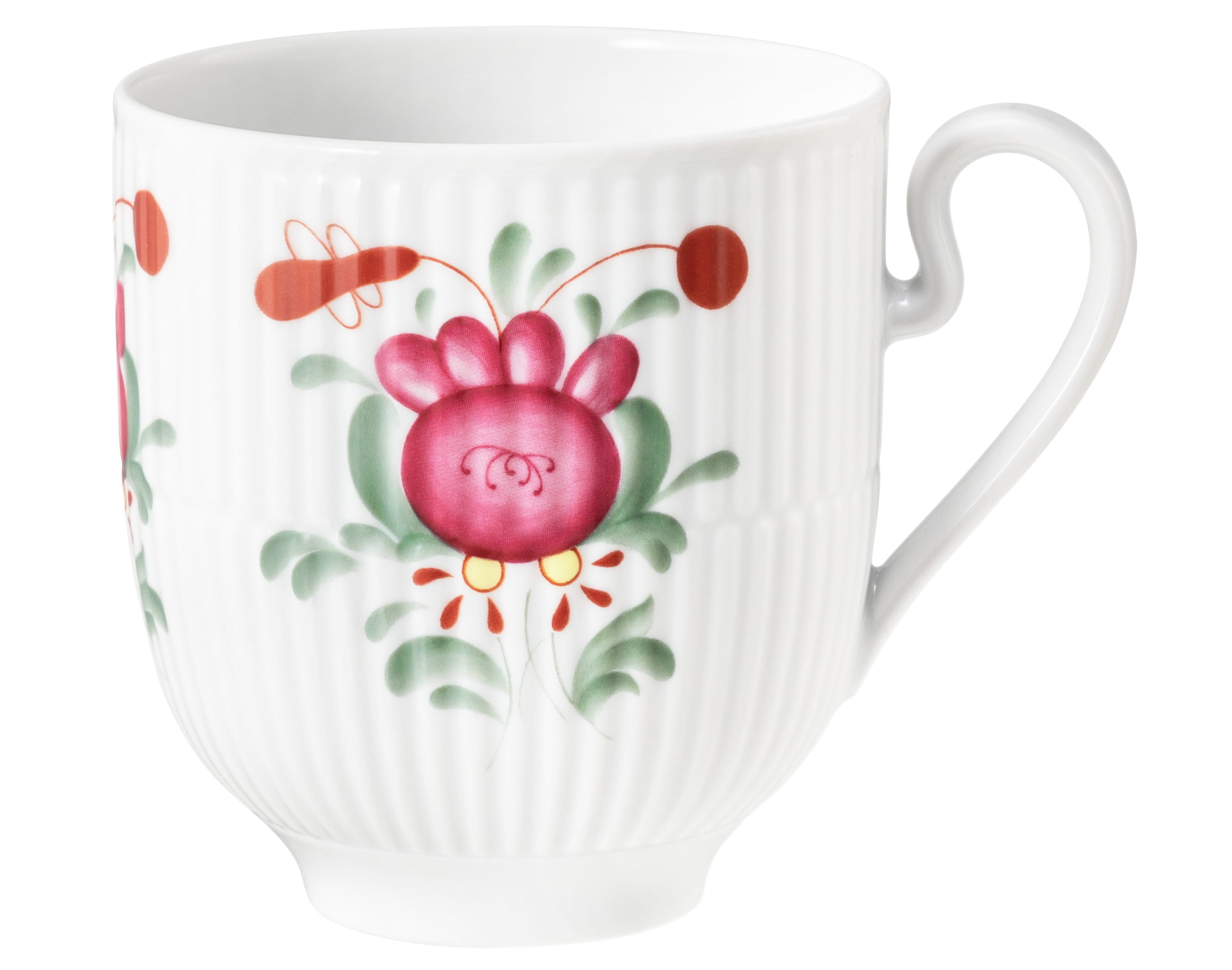 Seltmann Porzellan Amina Ostfriesenrose Becher mit Henkel 0,35 l