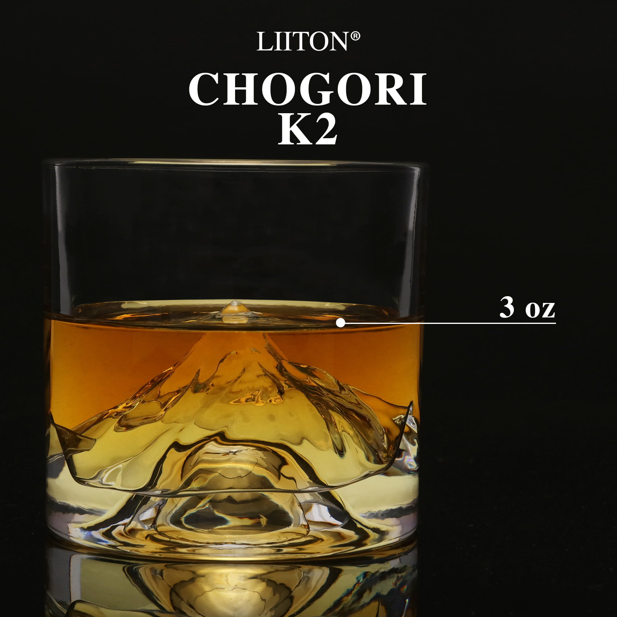 LIITON "K2" Whiskeygläser 2er-Set