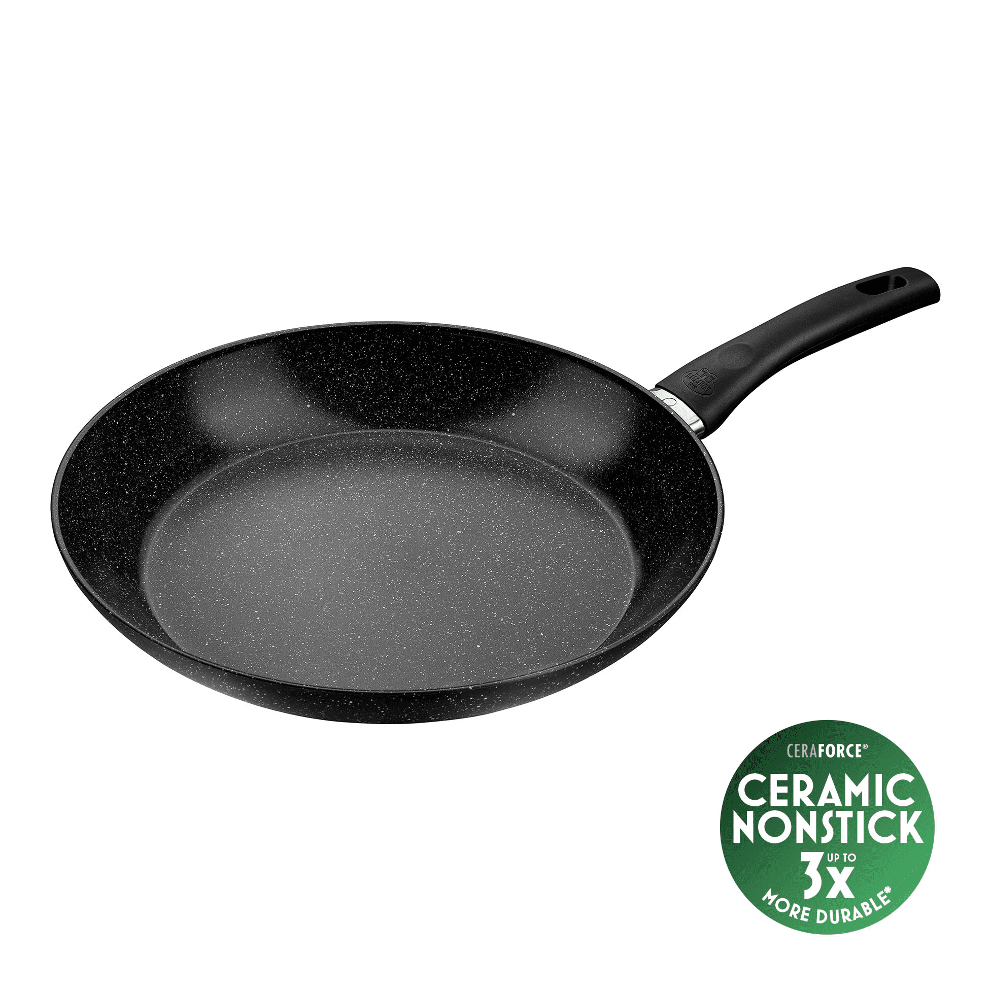 BALLARINI Vipiteno Ceramic Bratpfanne, 32 cm | rund | Aluminium | Keramische Antihaftbeschichtung