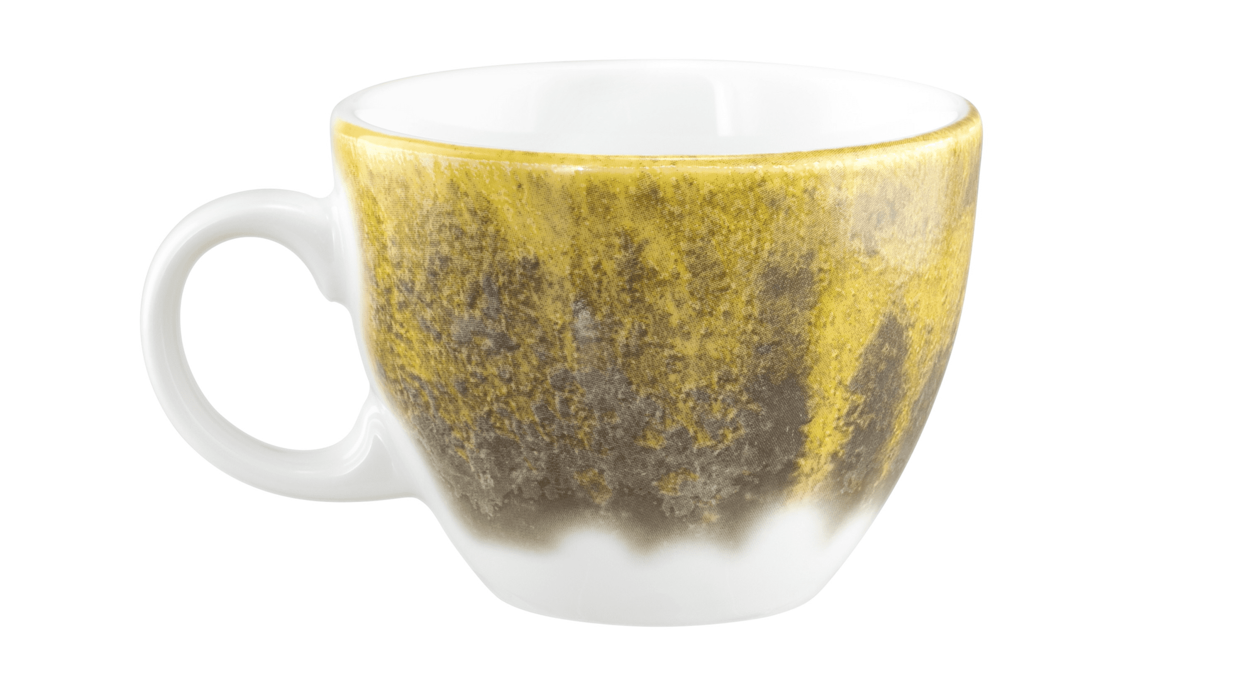 Seltmann Porzellan Modern Life Batik Kurkuma Obere zur Cappuccinotasse 1131