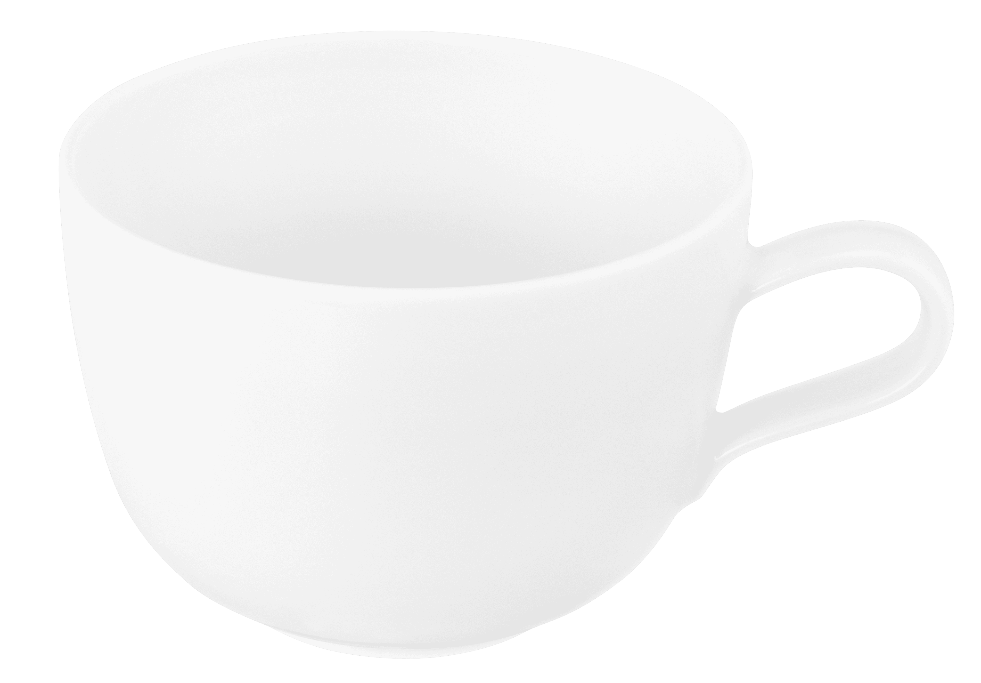 Seltmann Porzellan Liberty Weiß Milchkaffeeobertasse 0,38 l