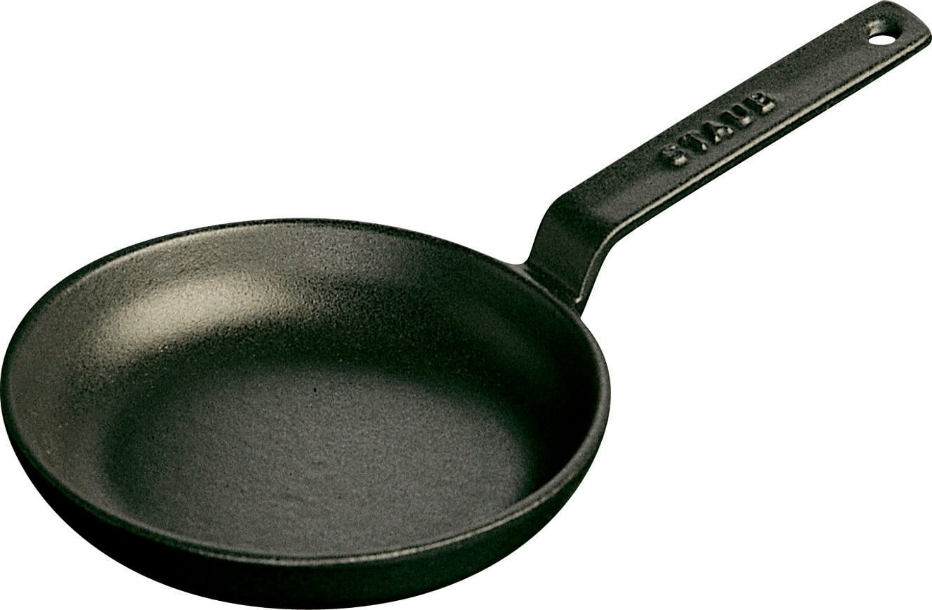 Staub Mini  Formen Mini Bratpfanne 12cm schwarz