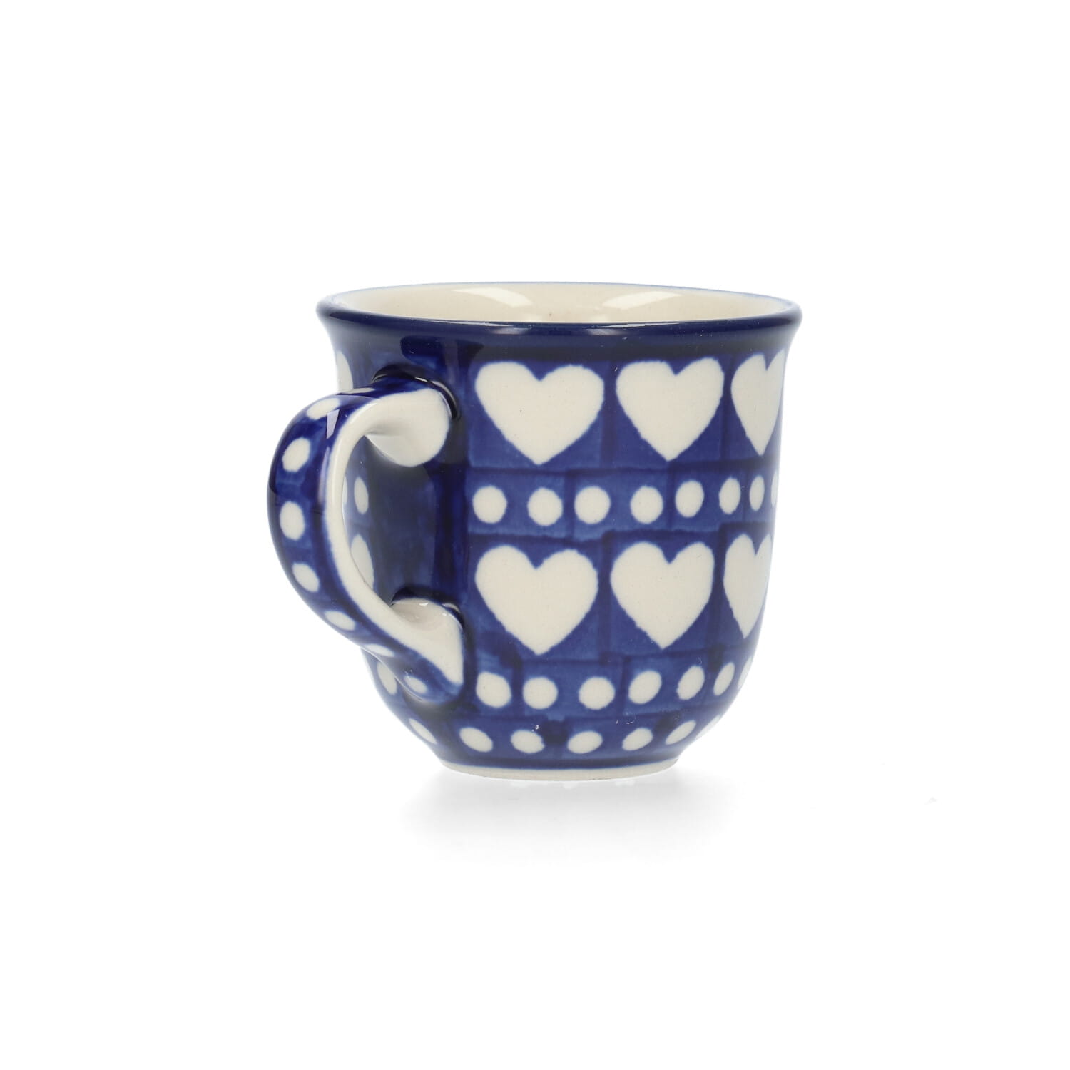 Bunzlau Castle Keramik Becher Tulip 70 ml - Blue Valentine