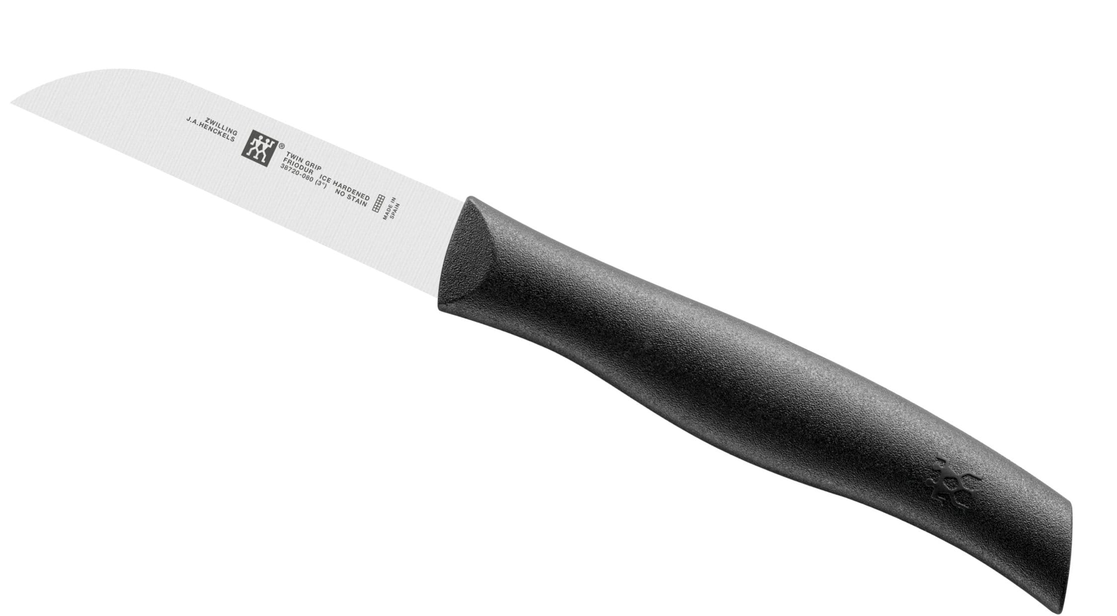 Zwilling  Messer Twin Grip Gemüsemesser 80 mm Schwarz