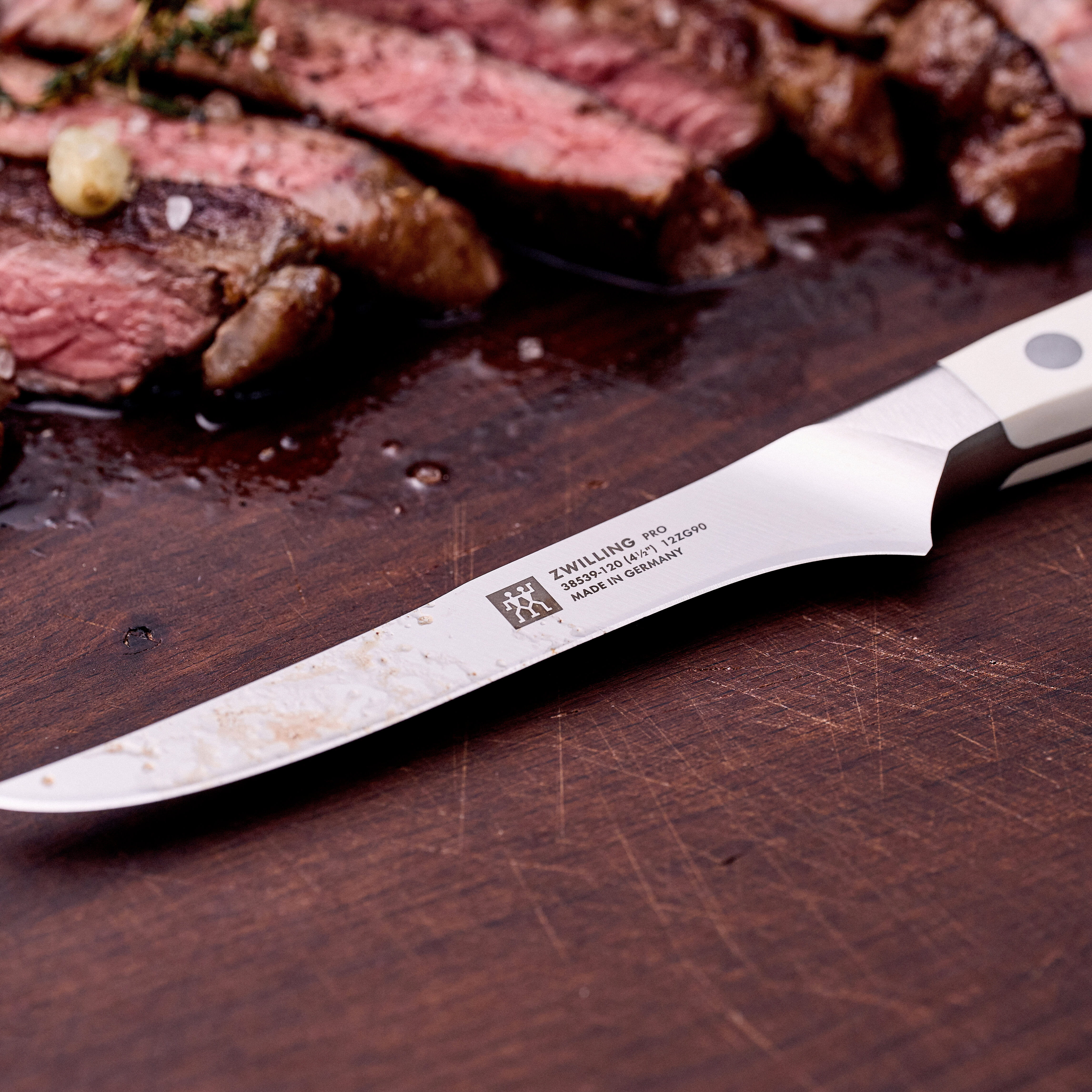 Zwilling Pro le blanc Steakmesser 120 mm